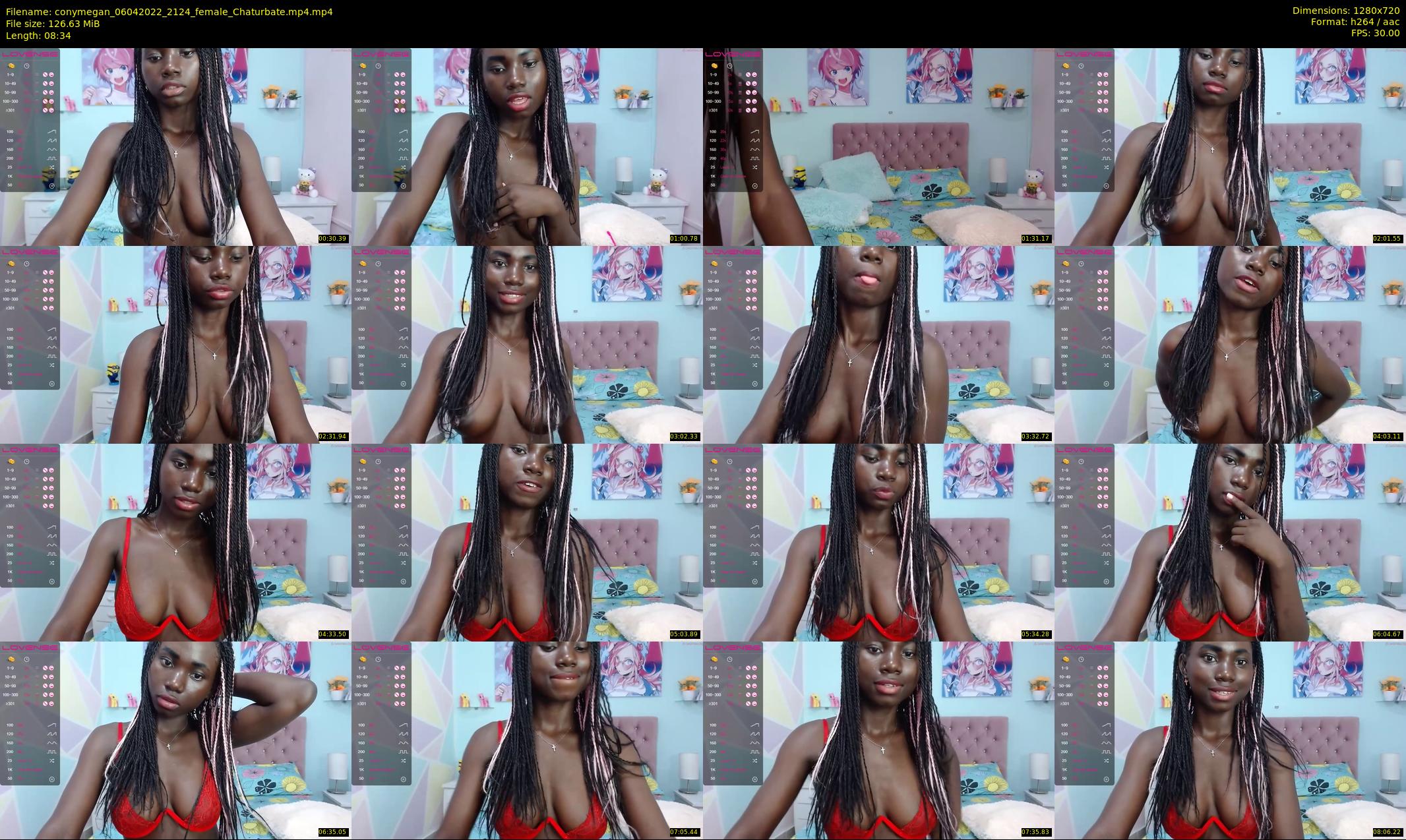conymegan — 9 minute Chaturbate female cam show recording, 720p, Apr 6, 2022