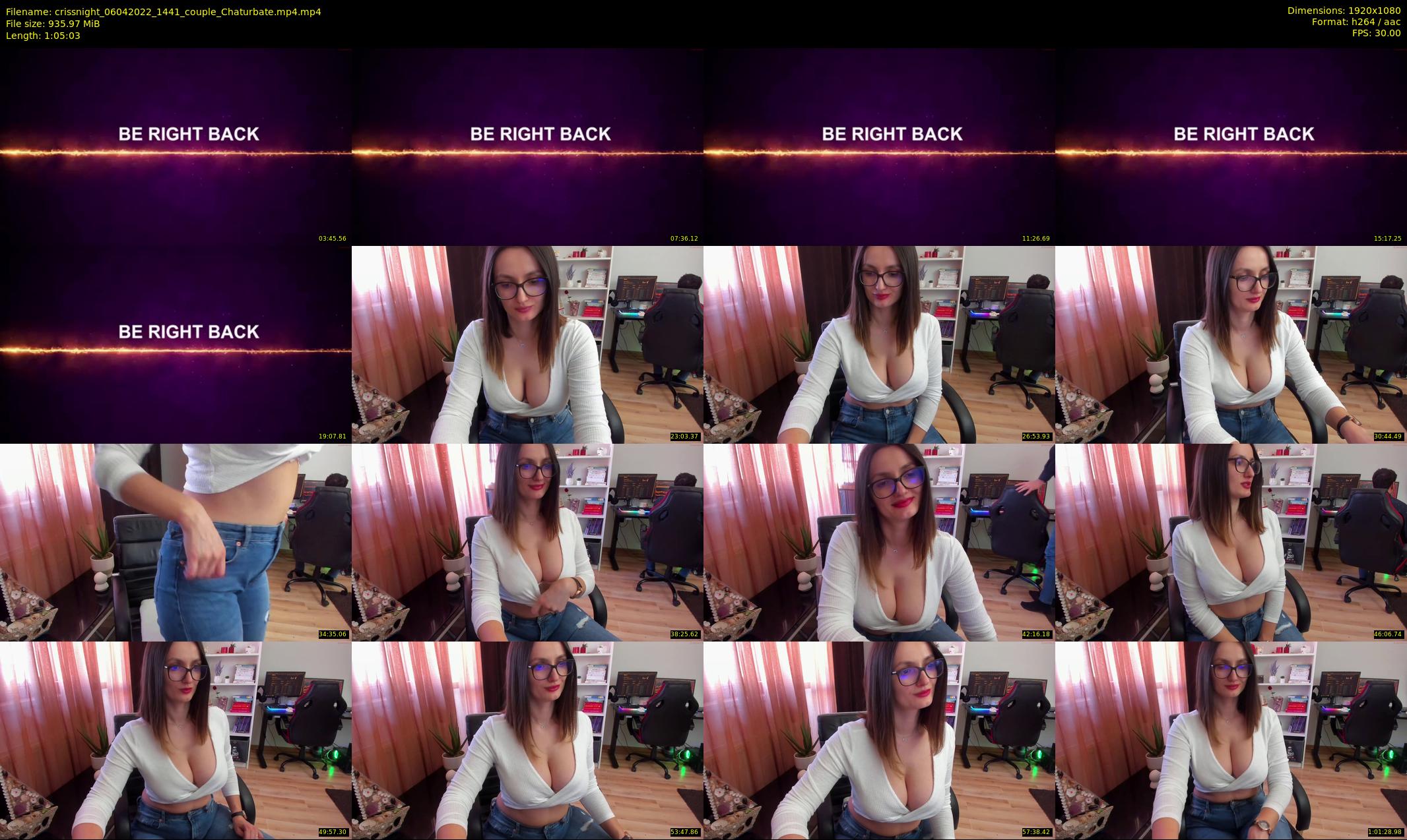 crissnight — 66 minute Chaturbate female cam show recording, 1080p, Apr 6, 2022