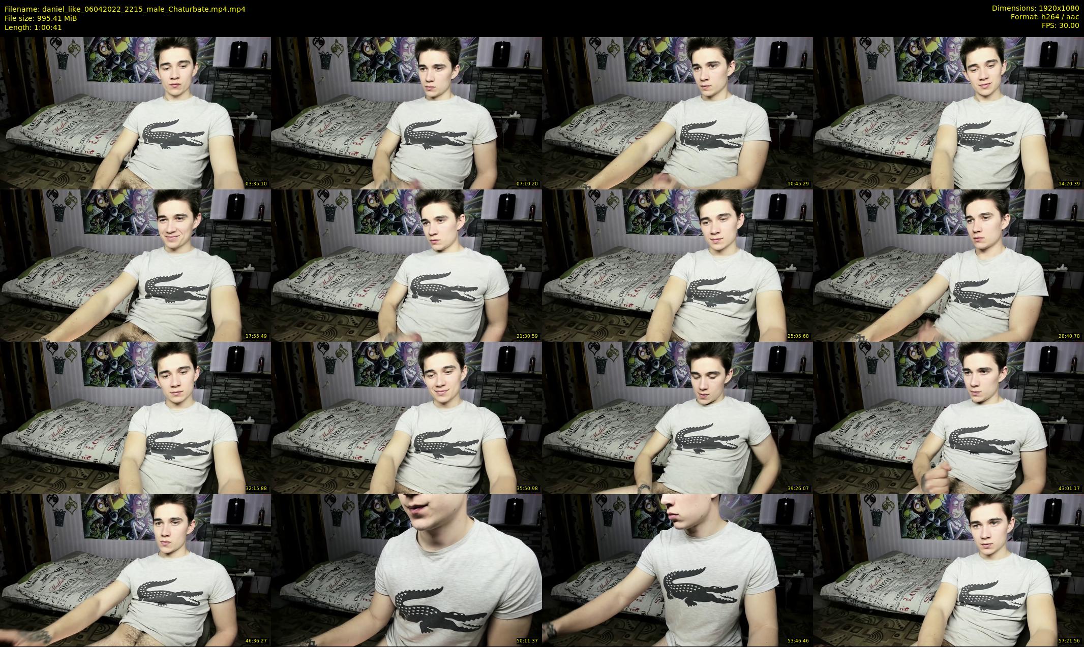daniel_like — 61 minute Chaturbate male cam show recording, 1080p, Apr 6, 2022