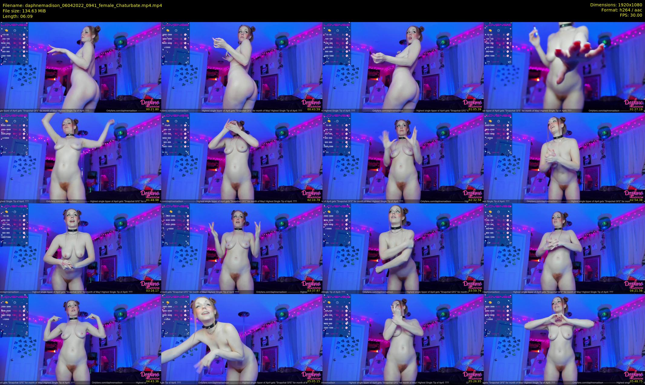 daphnemadison — 7 minute Chaturbate couple cam show recording, 1080p, Apr 6, 2022