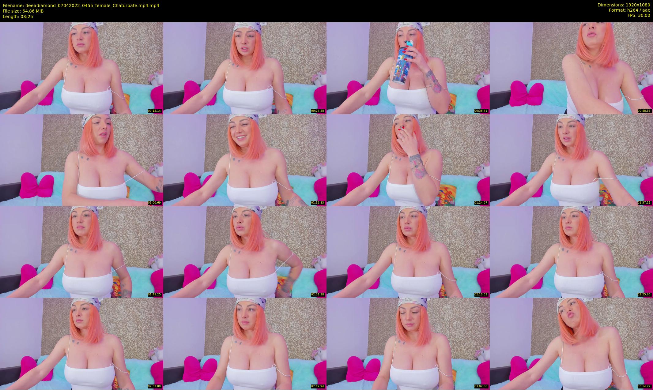 deeadiamond — 4 minute Chaturbate female cam show recording, 1080p, Apr 7, 2022