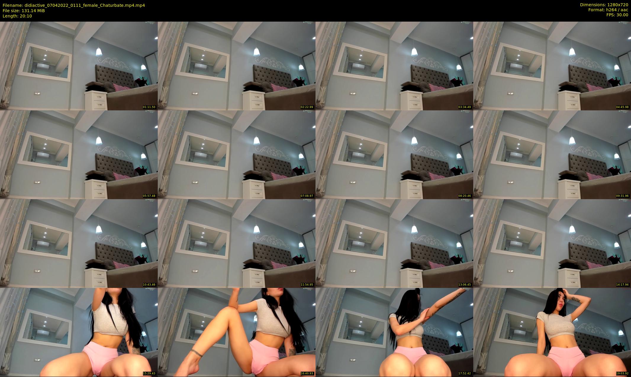 didiactive — 21 minute Chaturbate female cam show recording, 720p, Apr 7, 2022