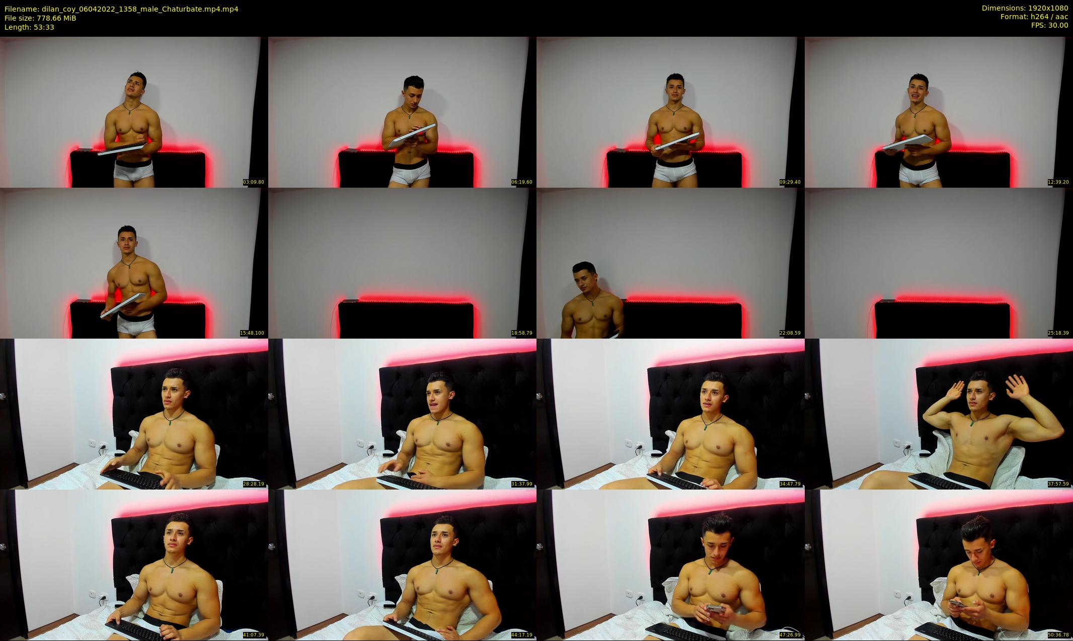 dilan_coy — 54 minute Chaturbate male cam show recording, 1080p, Apr 6, 2022