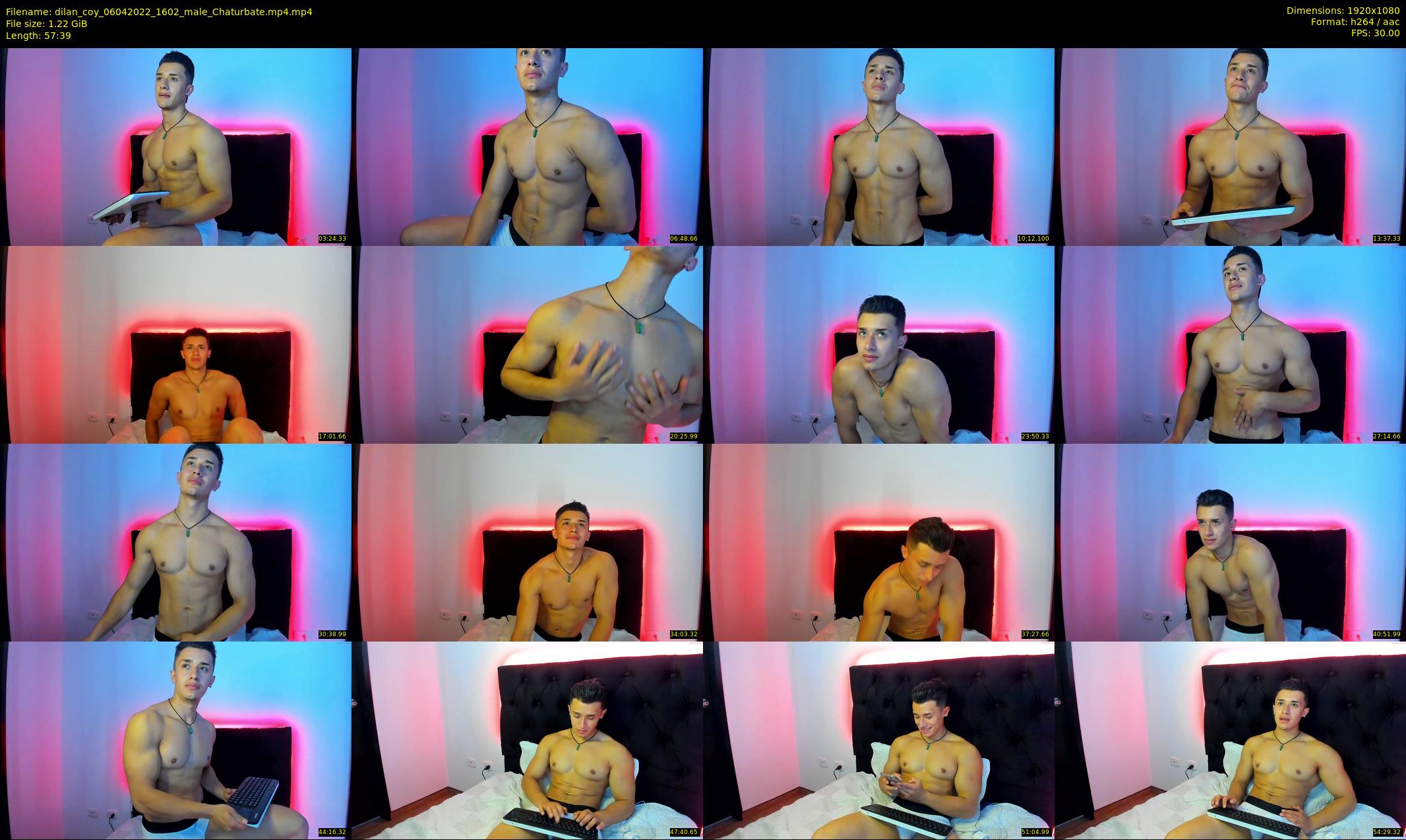 dilan_coy — 58 minute Chaturbate male cam show recording, 1080p, Apr 6, 2022