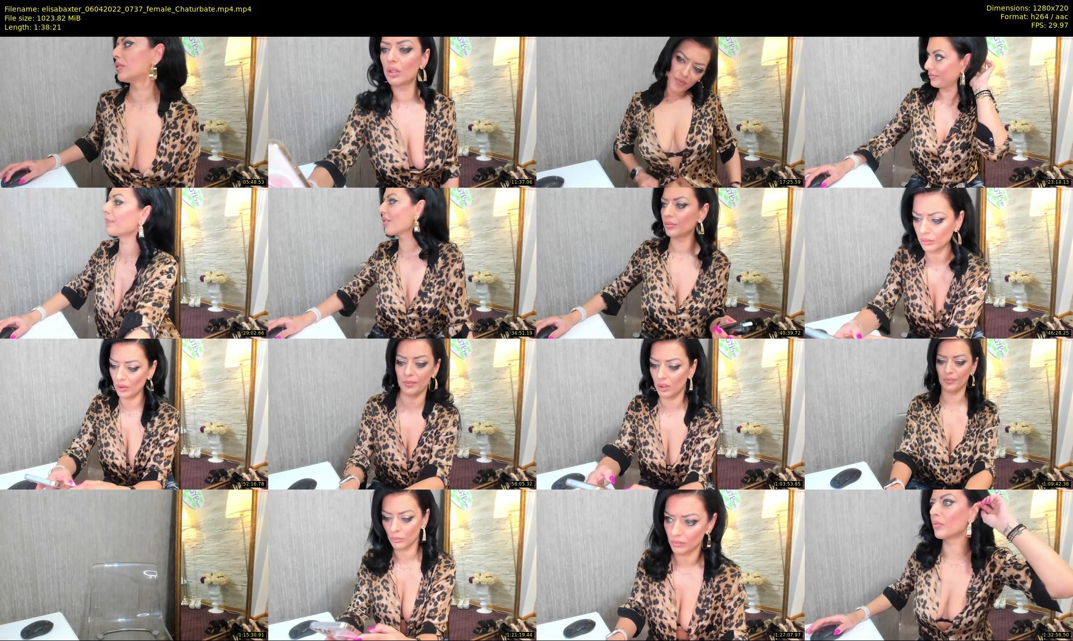elisabaxter — 99 minute Chaturbate female cam show recording, 720p, Apr 6, 2022