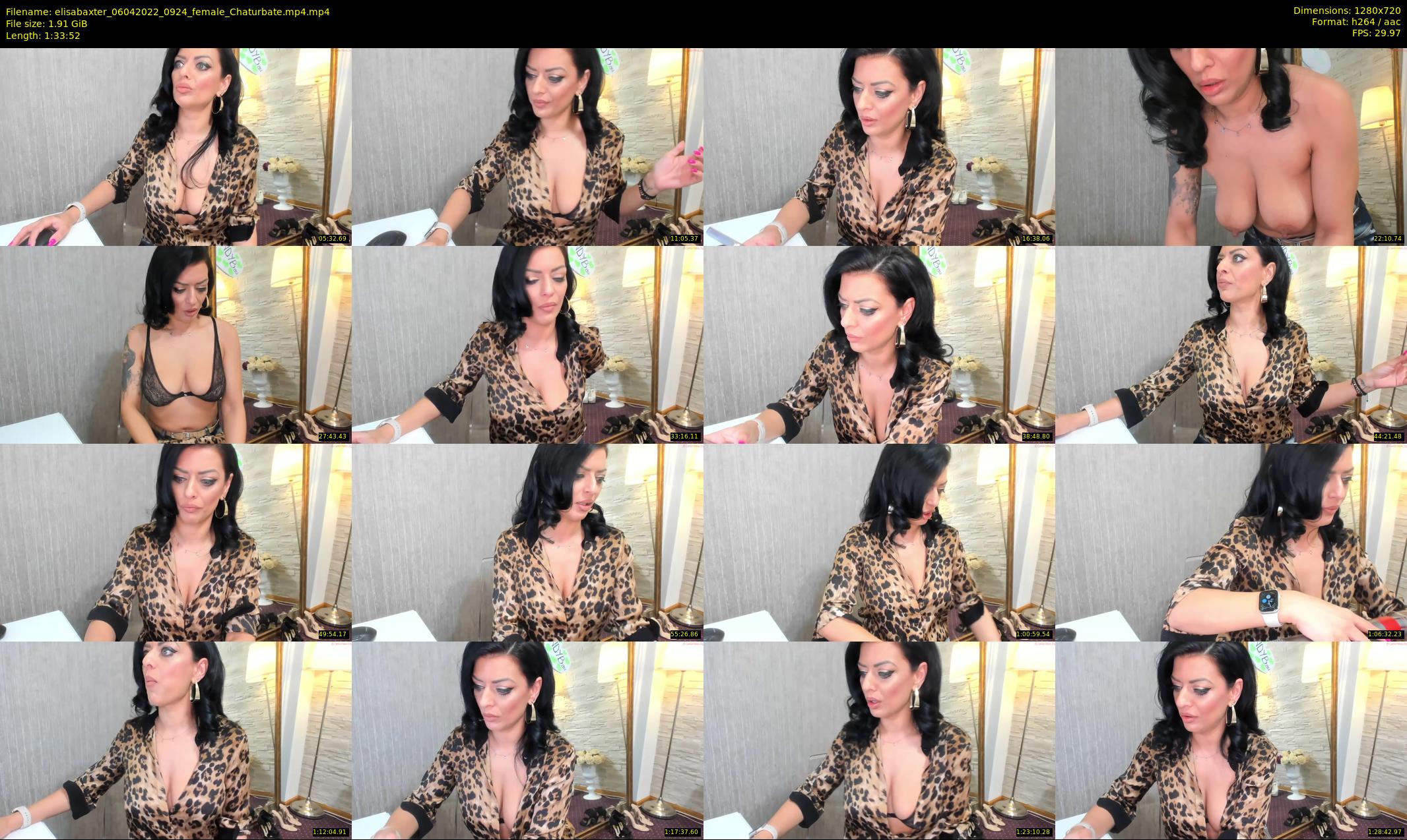 elisabaxter — 94 minute Chaturbate female cam show recording, 720p, Apr 6, 2022