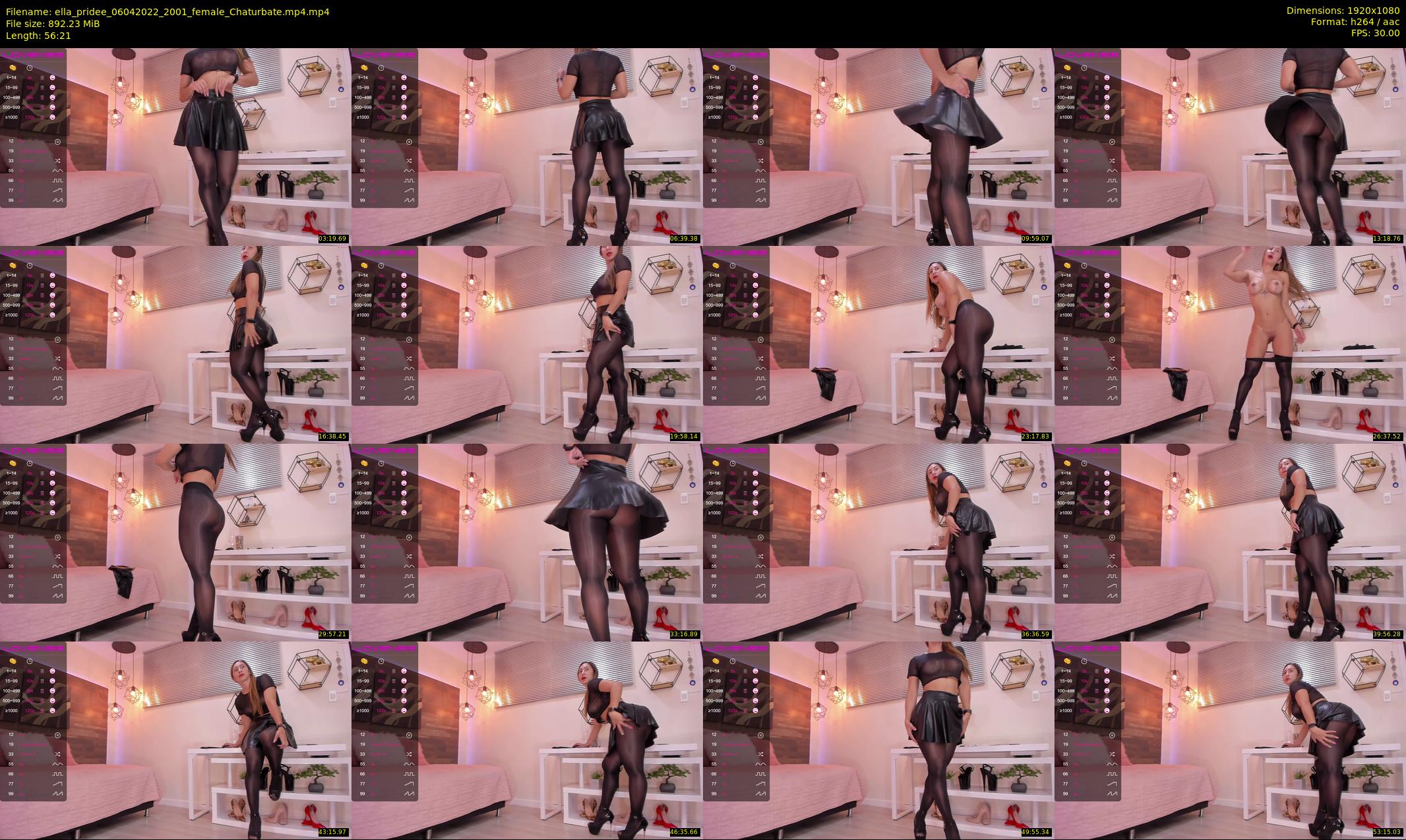 ella_pridee — 57 minute Chaturbate female cam show recording, 1080p, Apr 6, 2022