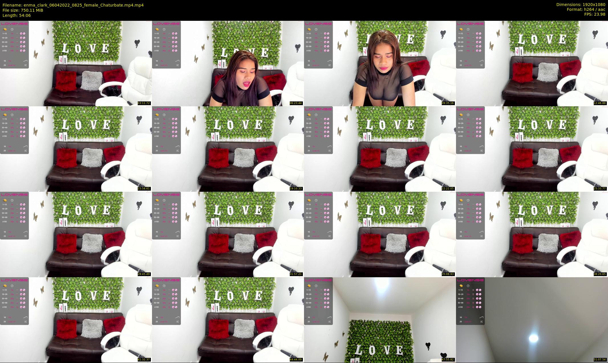 enma_clark — 55 minute Chaturbate female cam show recording, 1080p, Apr 6, 2022