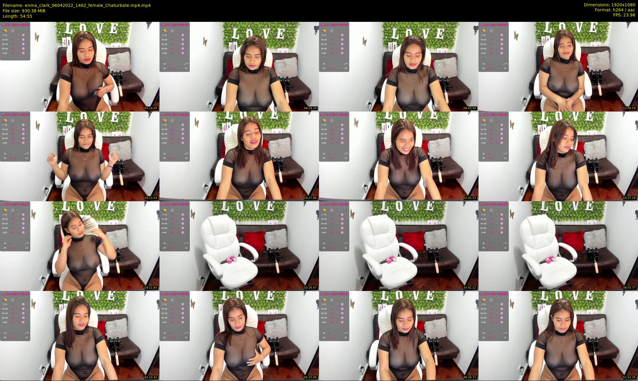 enma_clark — 55 minute Chaturbate female cam show recording, 1080p, Apr 6, 2022