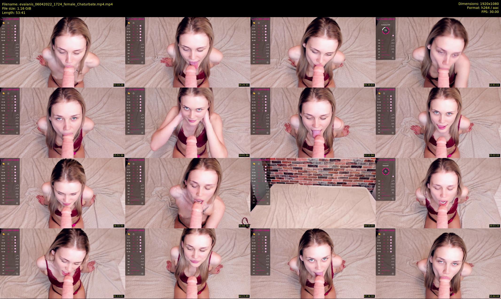 evalanis — 54 minute Chaturbate couple cam show recording, 1080p, Apr 6, 2022