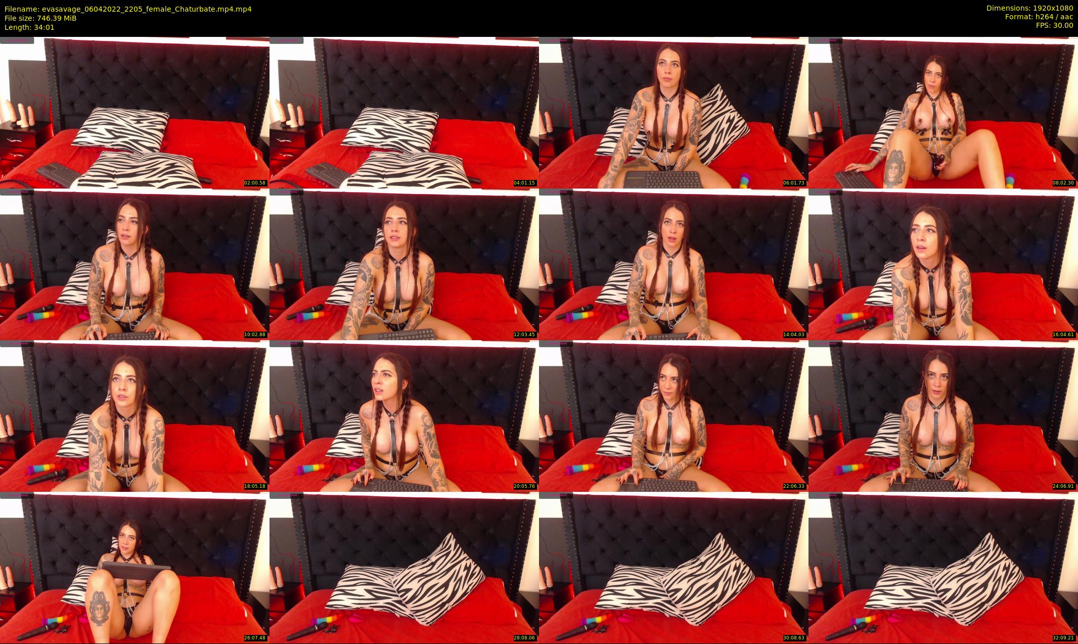 evasavage — 35 minute Chaturbate female cam show recording, 1080p, Apr 6, 2022