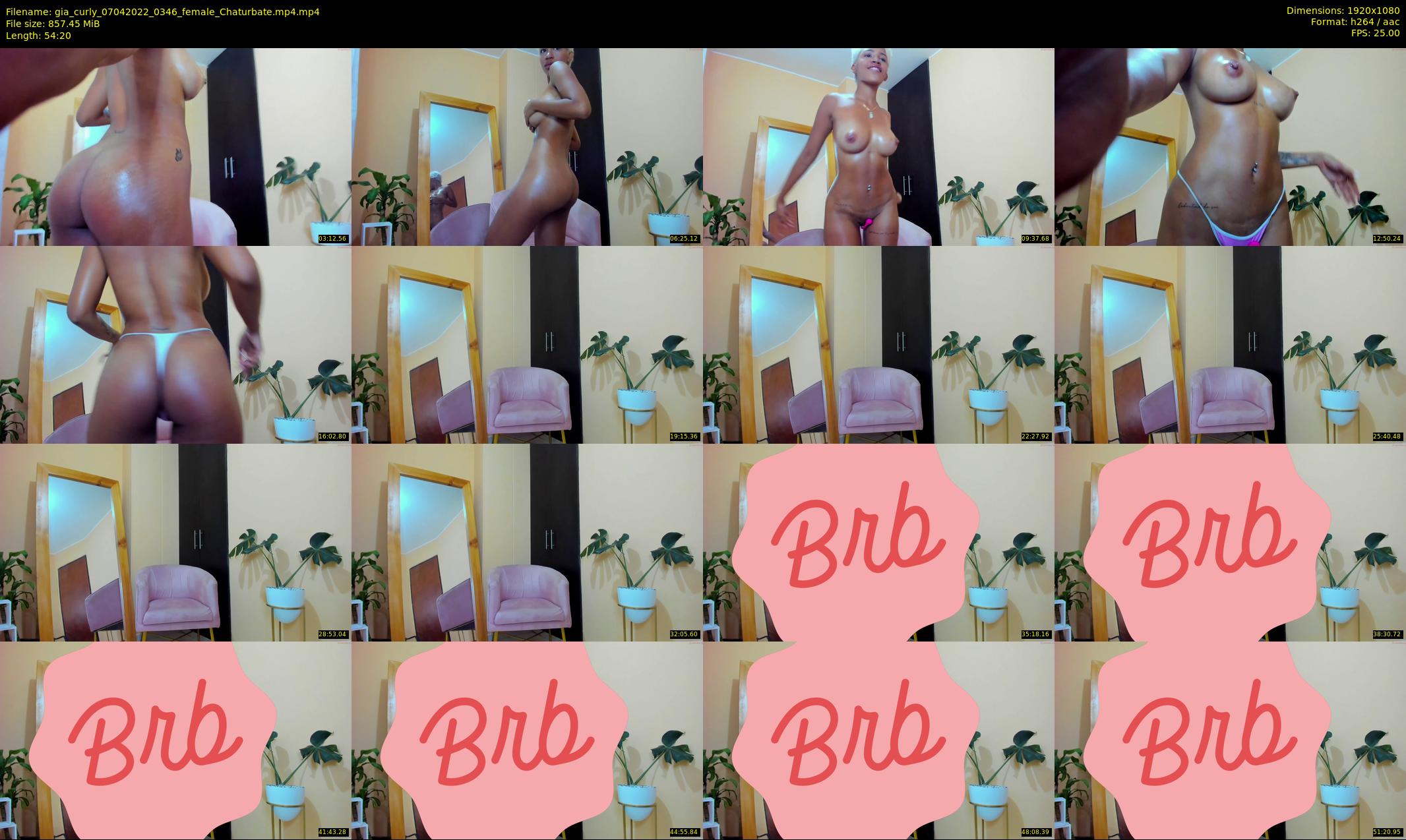 gia_curly — 55 minute Chaturbate female cam show recording, 1080p, Apr 7, 2022