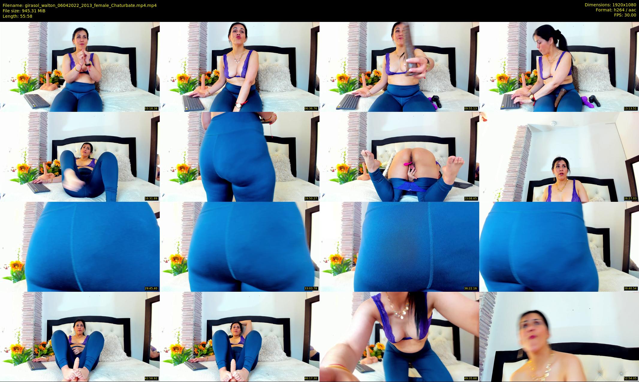 girasol_walton — 56 minute Chaturbate female cam show recording, 1080p, Apr 6, 2022