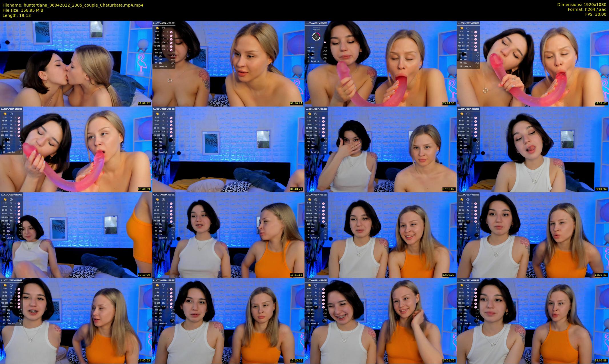 huntertiana — 20 minute Chaturbate female cam show recording, 1080p, Apr 6, 2022