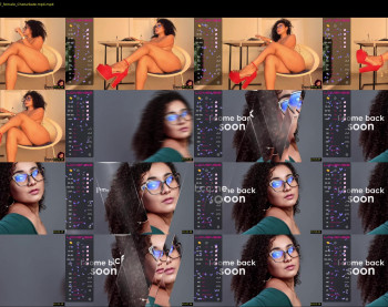 imacwen — 56 minute Chaturbate female cam show recording, 1080p, Apr 6, 2022