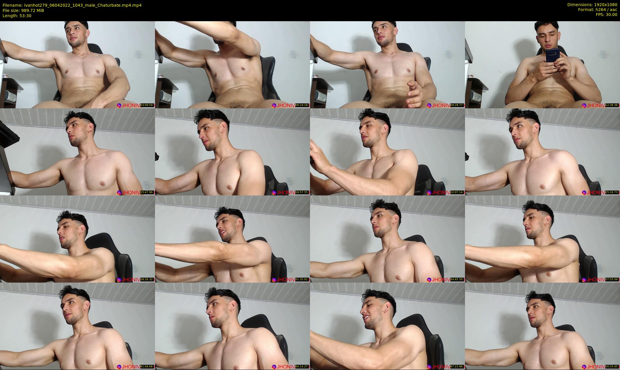 ivanhot279 — 54 minute Chaturbate male cam show recording, 1080p, Apr 6, 2022