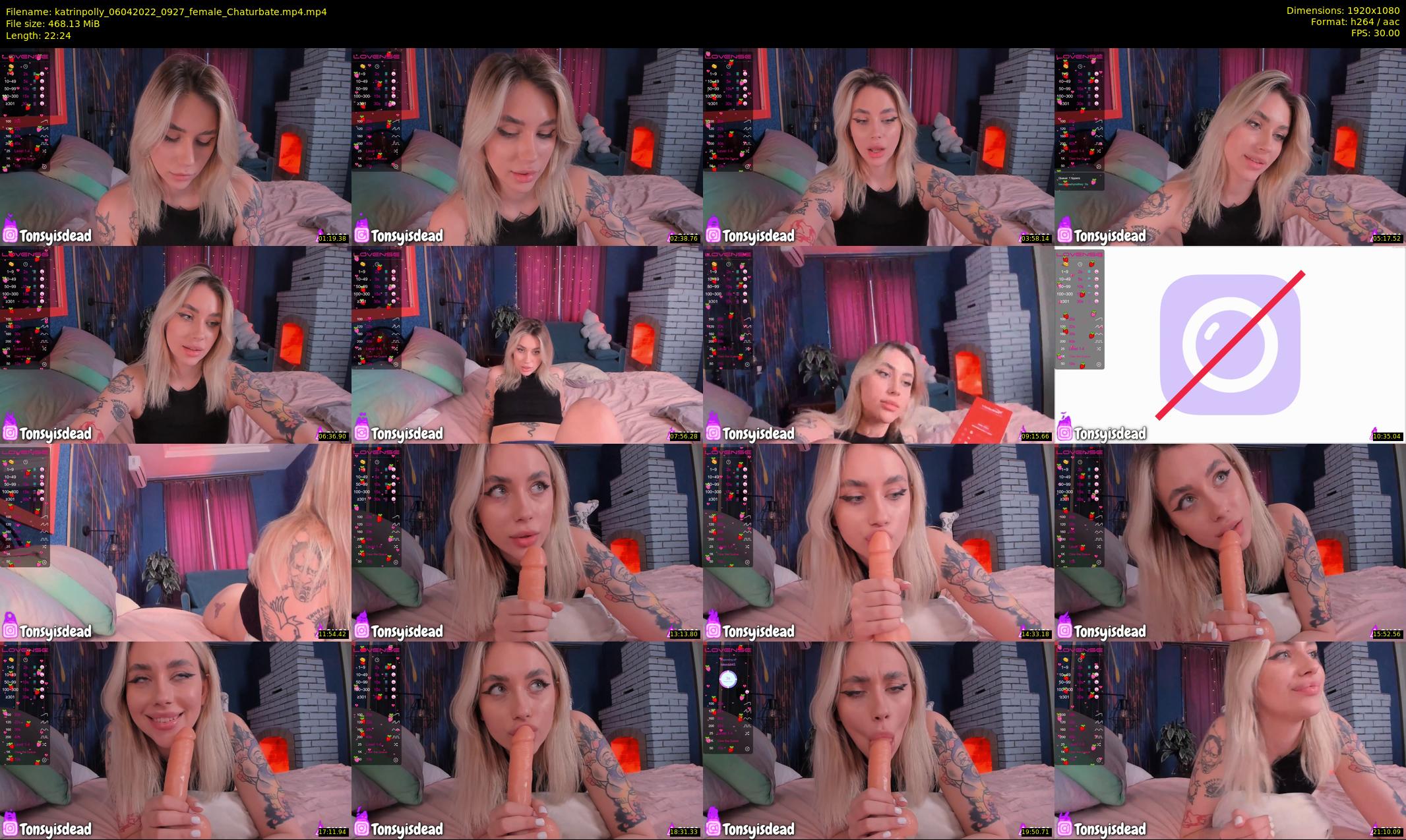 katrinpolly — 23 minute Chaturbate couple cam show recording, 1080p, Apr 6, 2022