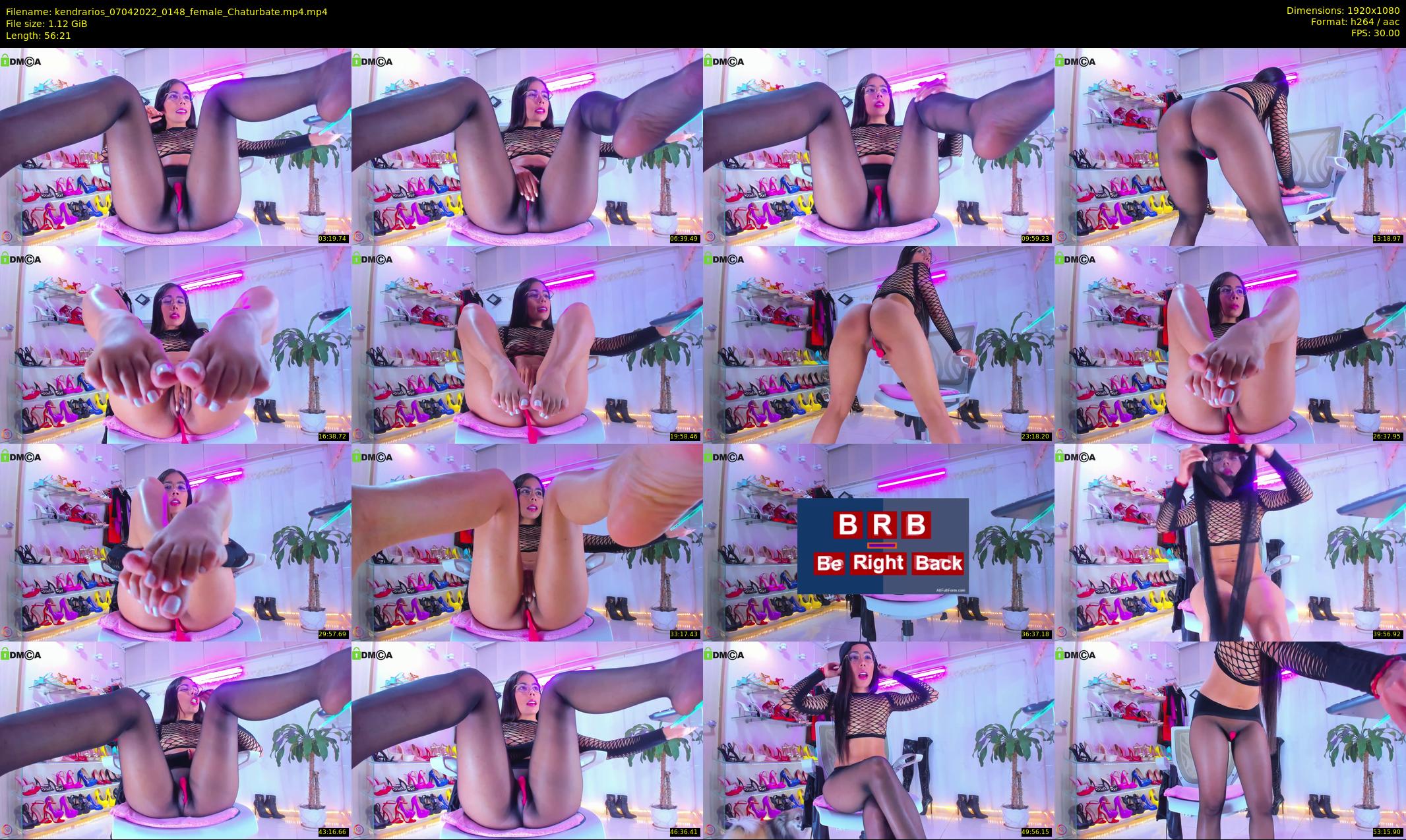 kendrarios — 57 minute Chaturbate female cam show recording, 1080p, Apr 7, 2022