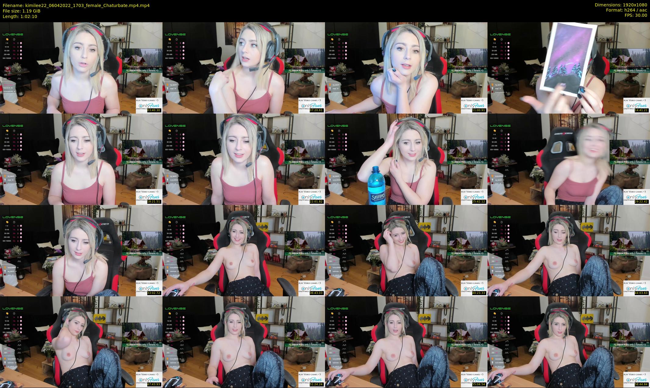 kimilee22 — 63 minute Chaturbate female cam show recording, 1080p, Apr 6, 2022
