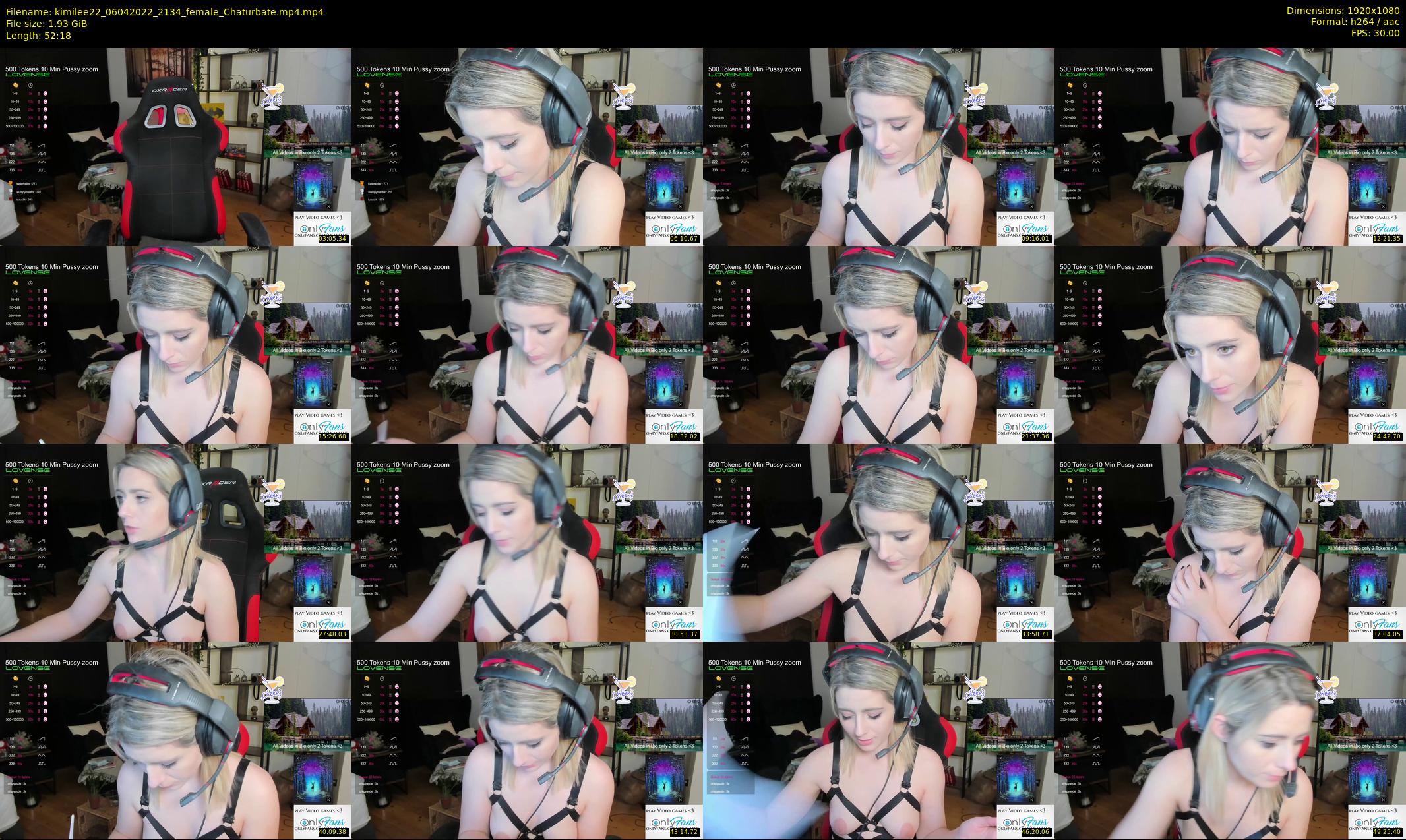 kimilee22 — 53 minute Chaturbate female cam show recording, 1080p, Apr 6, 2022