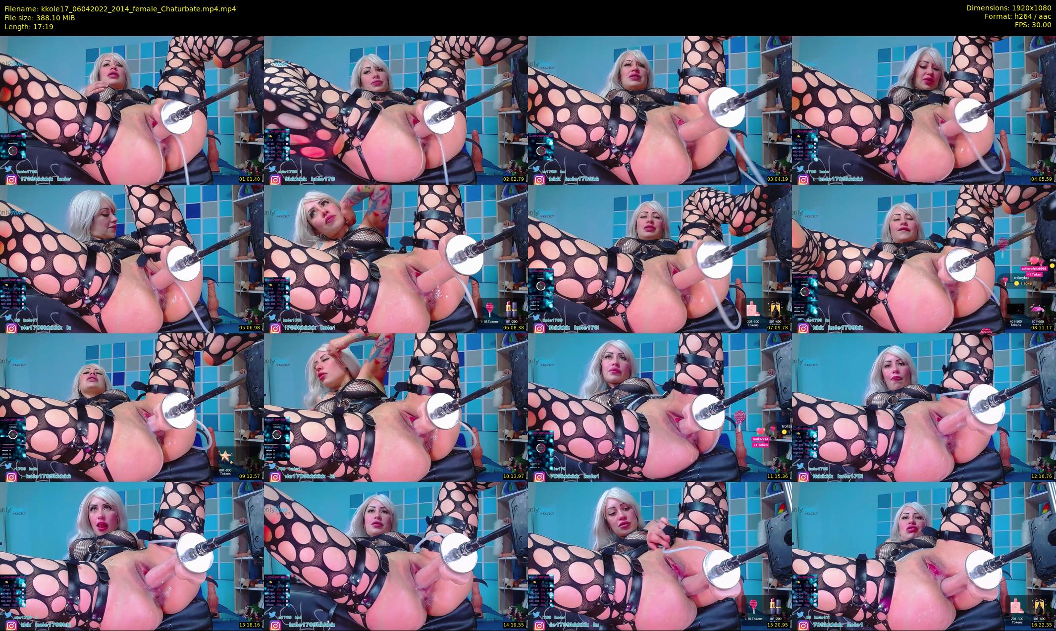kkole17 — 18 minute Chaturbate female cam show recording, 1080p, Apr 6, 2022