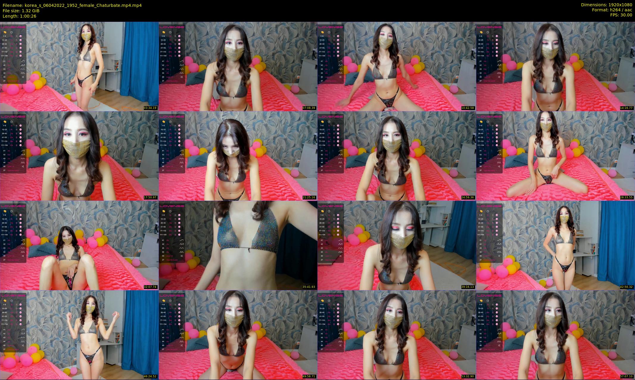 korea_s — 61 minute Chaturbate female cam show recording, 1080p, Apr 6, 2022