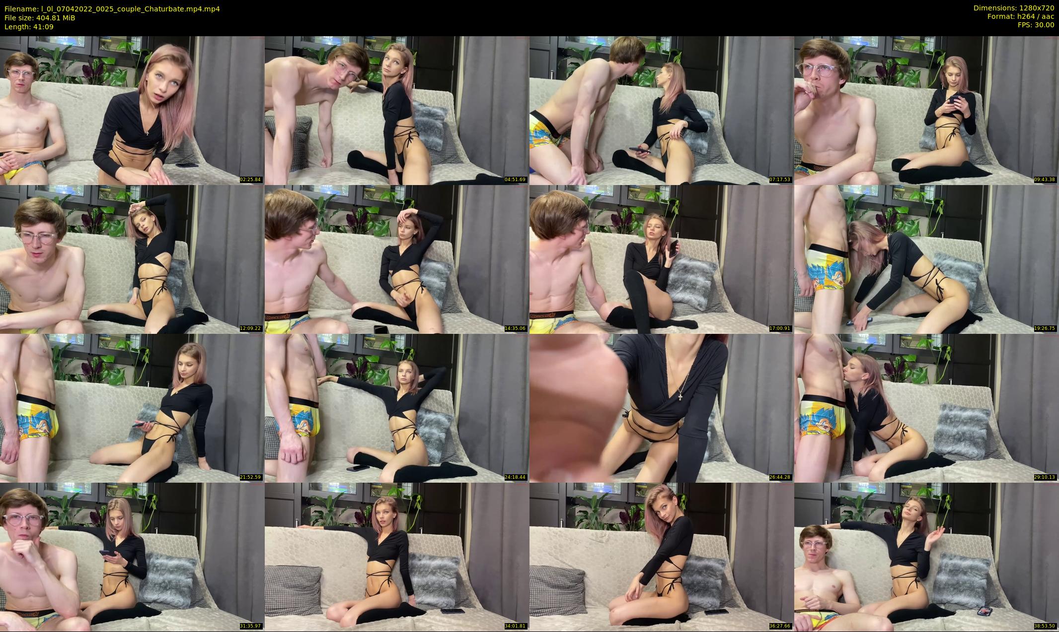 l_0l — 42 minute Chaturbate couple cam show recording, 720p, Apr 7, 2022