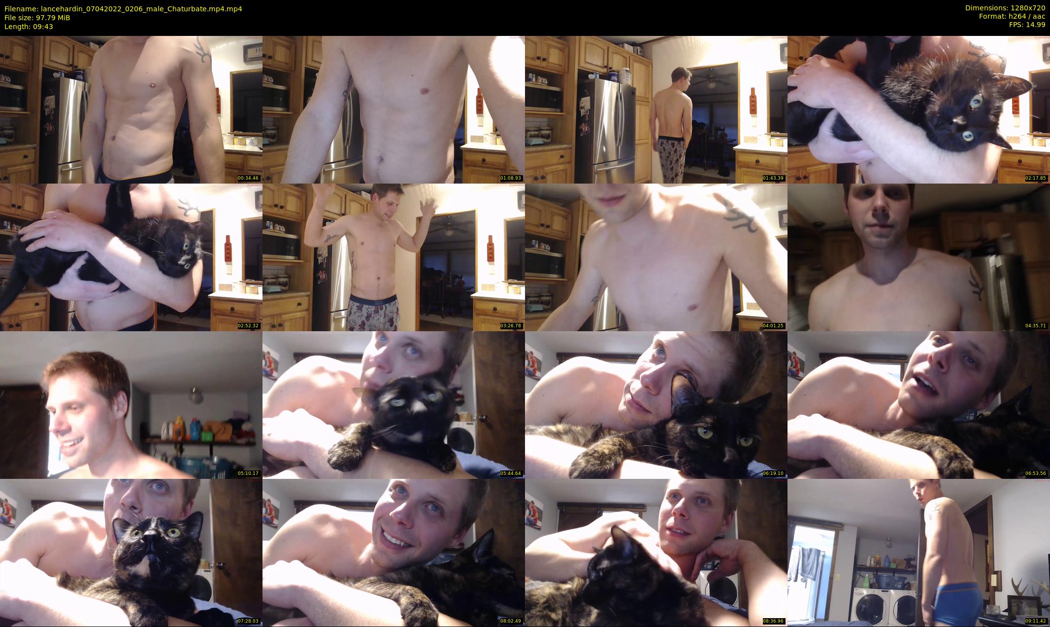 lancehardin — 10 minute Chaturbate male cam show recording, 720p, Apr 7, 2022