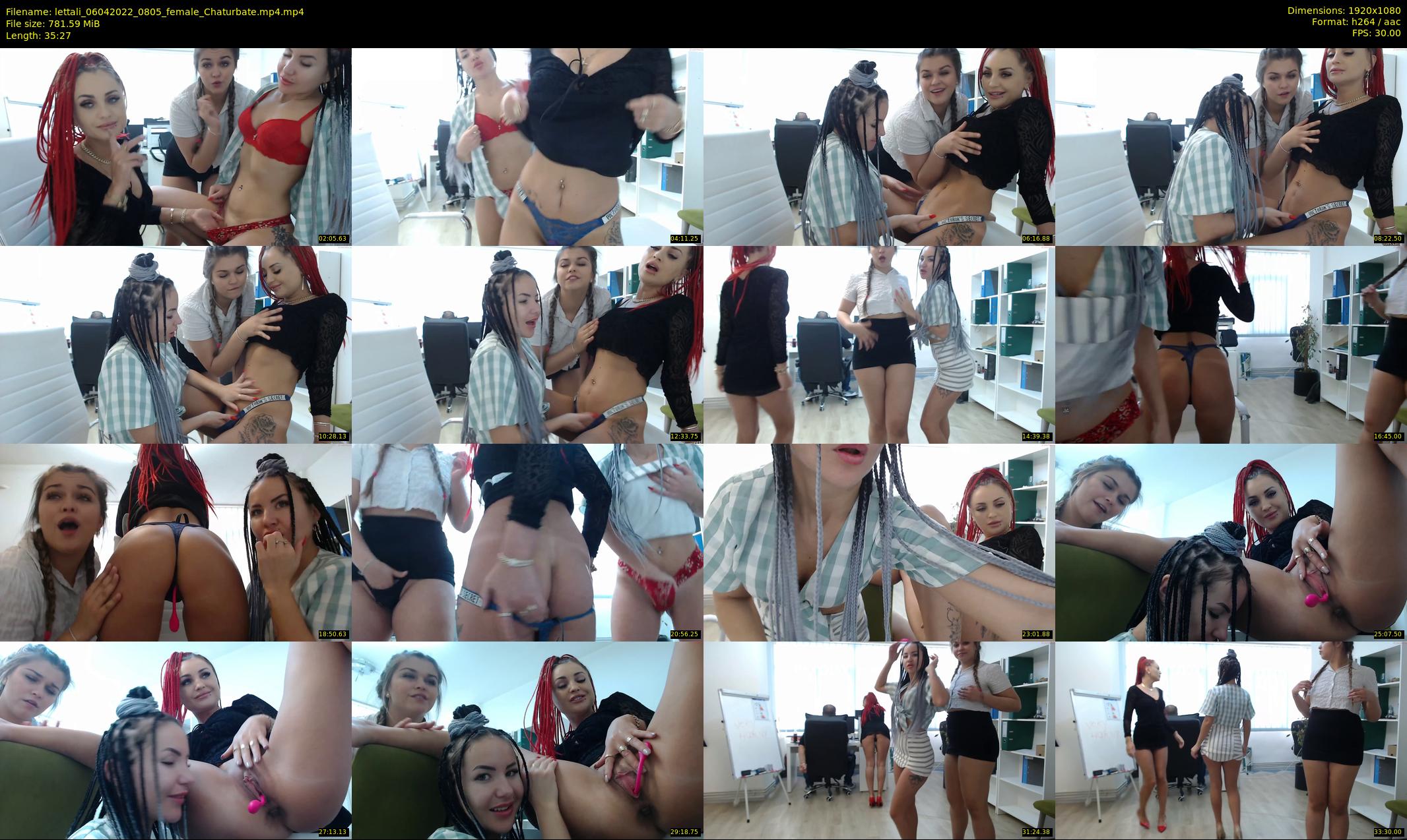 lettali — 36 minute Chaturbate female cam show recording, 1080p, Apr 6, 2022