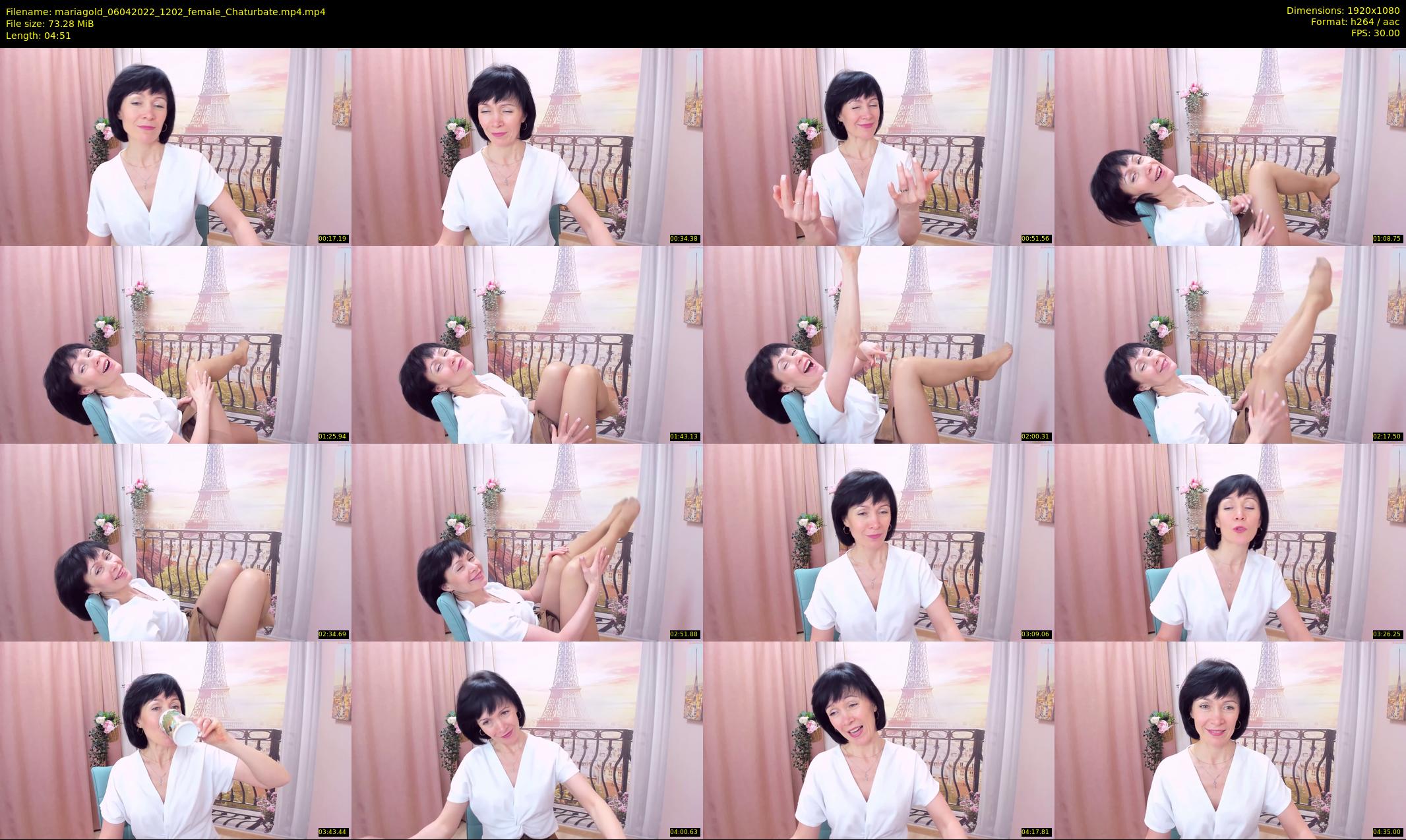 mariagold — 5 minute Chaturbate female cam show recording, 1080p, Apr 6, 2022