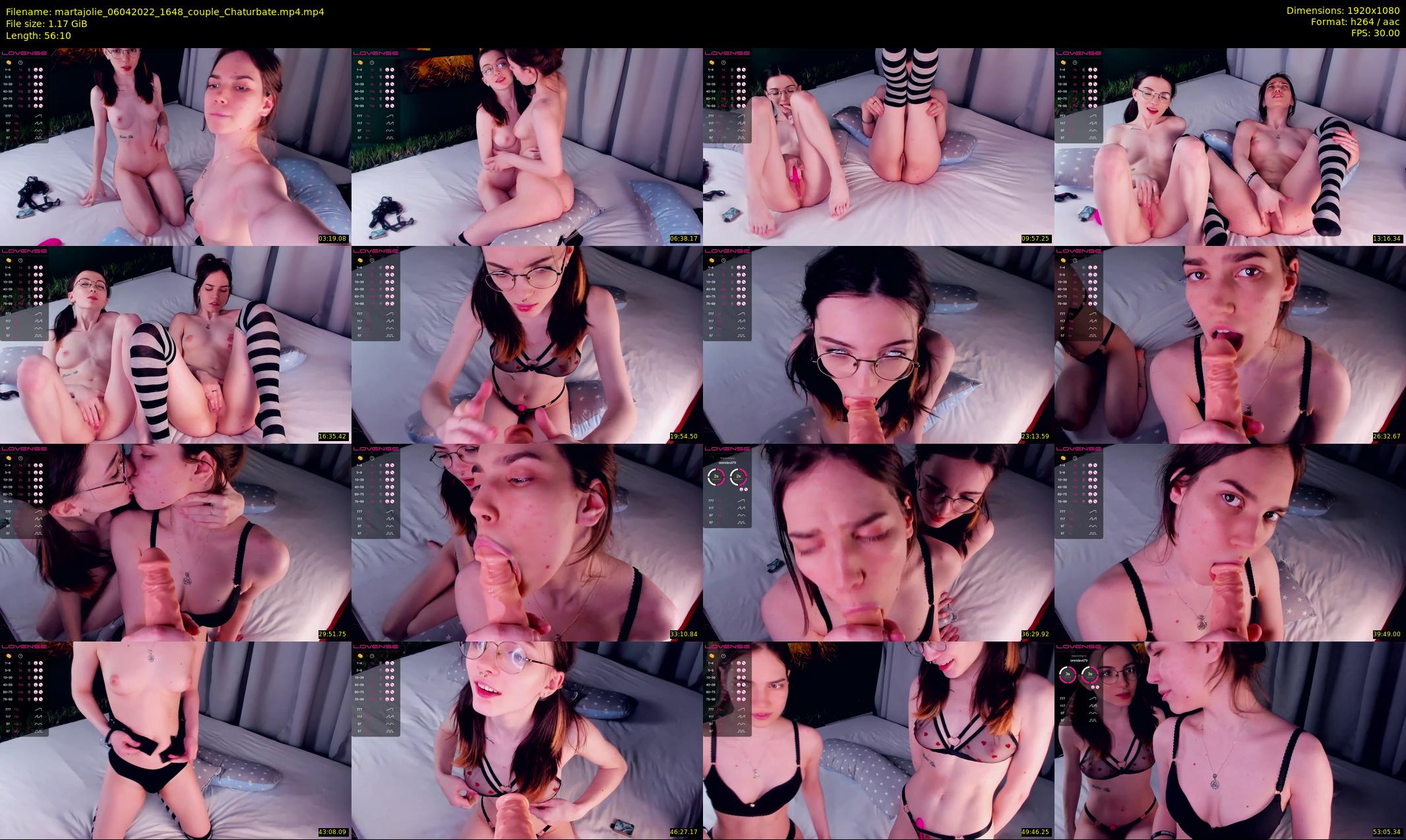 martajolie — 57 minute Chaturbate female cam show recording, 1080p, Apr 6, 2022