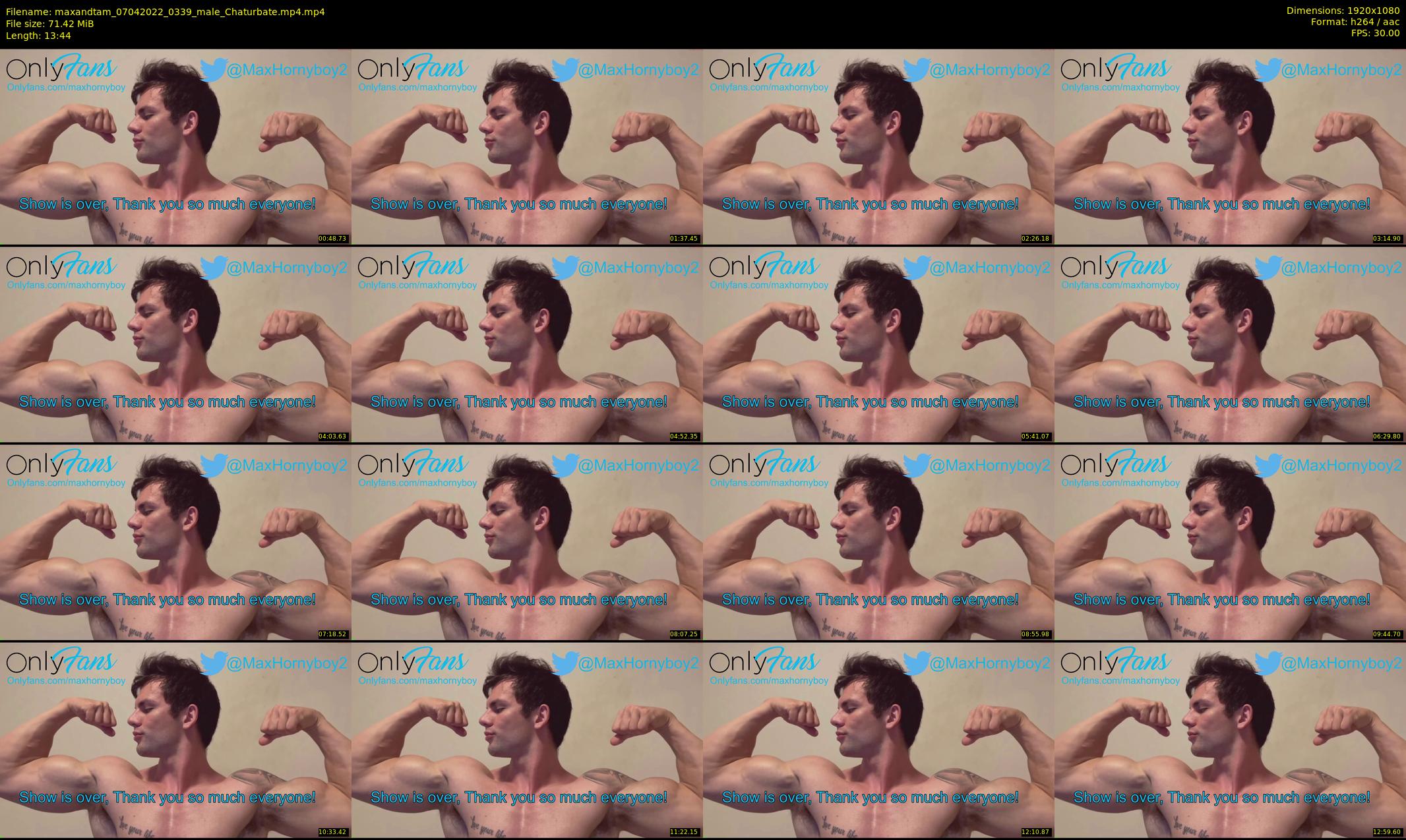 maxandtam — 14 minute Chaturbate couple cam show recording, 1080p, Apr 7, 2022