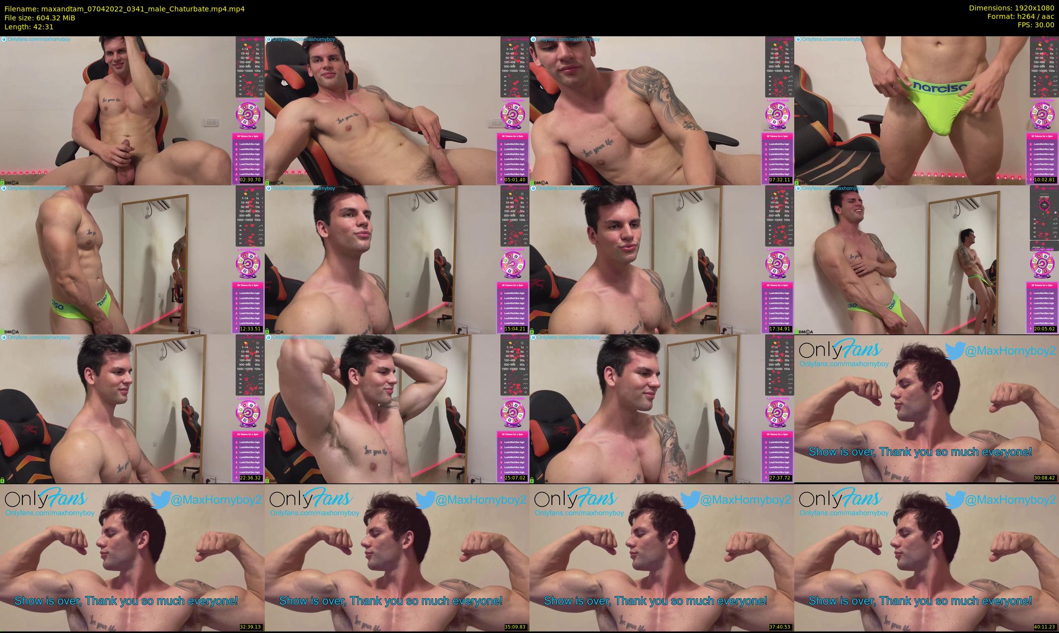 maxandtam — 43 minute Chaturbate couple cam show recording, 1080p, Apr 7, 2022