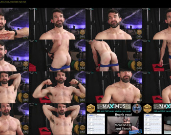 maximus_787 — 16 minute Chaturbate male cam show recording, 1080p, Apr 6, 2022