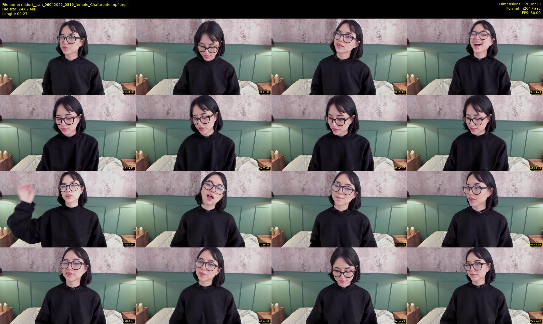 midori__san — 3 minute Chaturbate female cam show recording, 720p, Apr 6, 2022