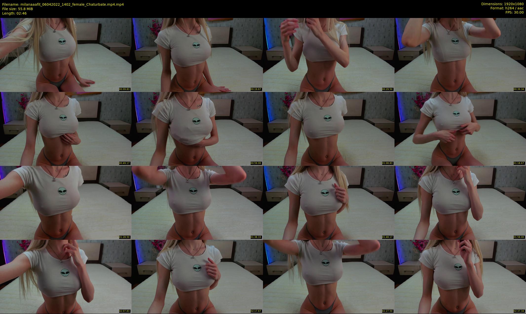 milanaaafit — 3 minute Chaturbate couple cam show recording, 1080p, Apr 6, 2022