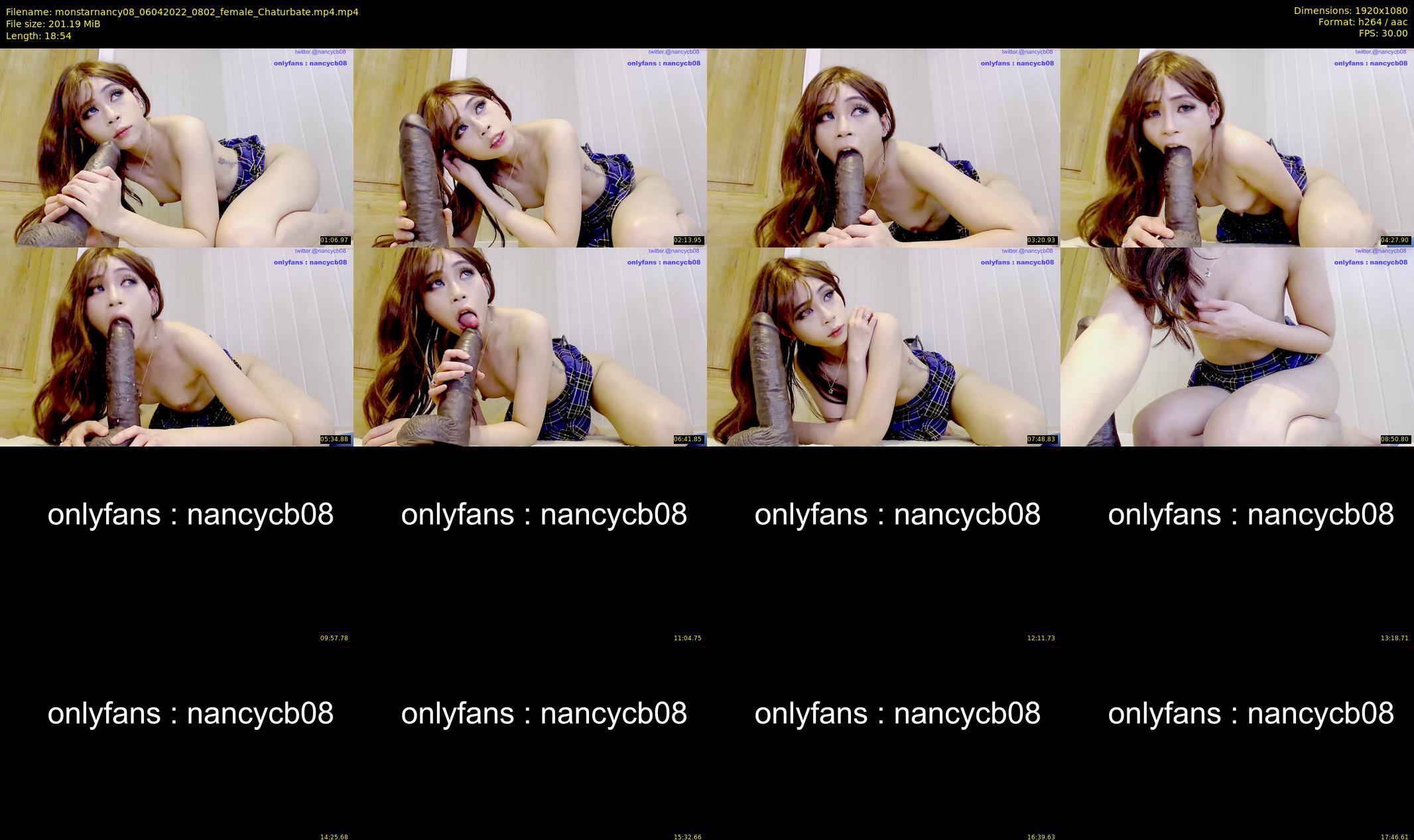 monstarnancy08 — 19 minute Chaturbate female cam show recording, 1080p, Apr 6, 2022