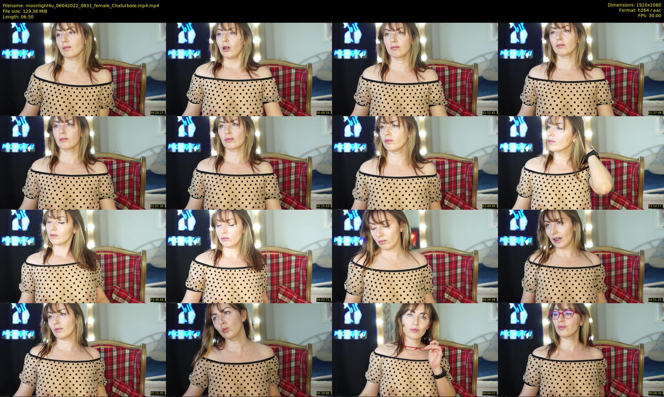 moonlight4u — 7 minute Chaturbate female cam show recording, 1080p, Apr 6, 2022