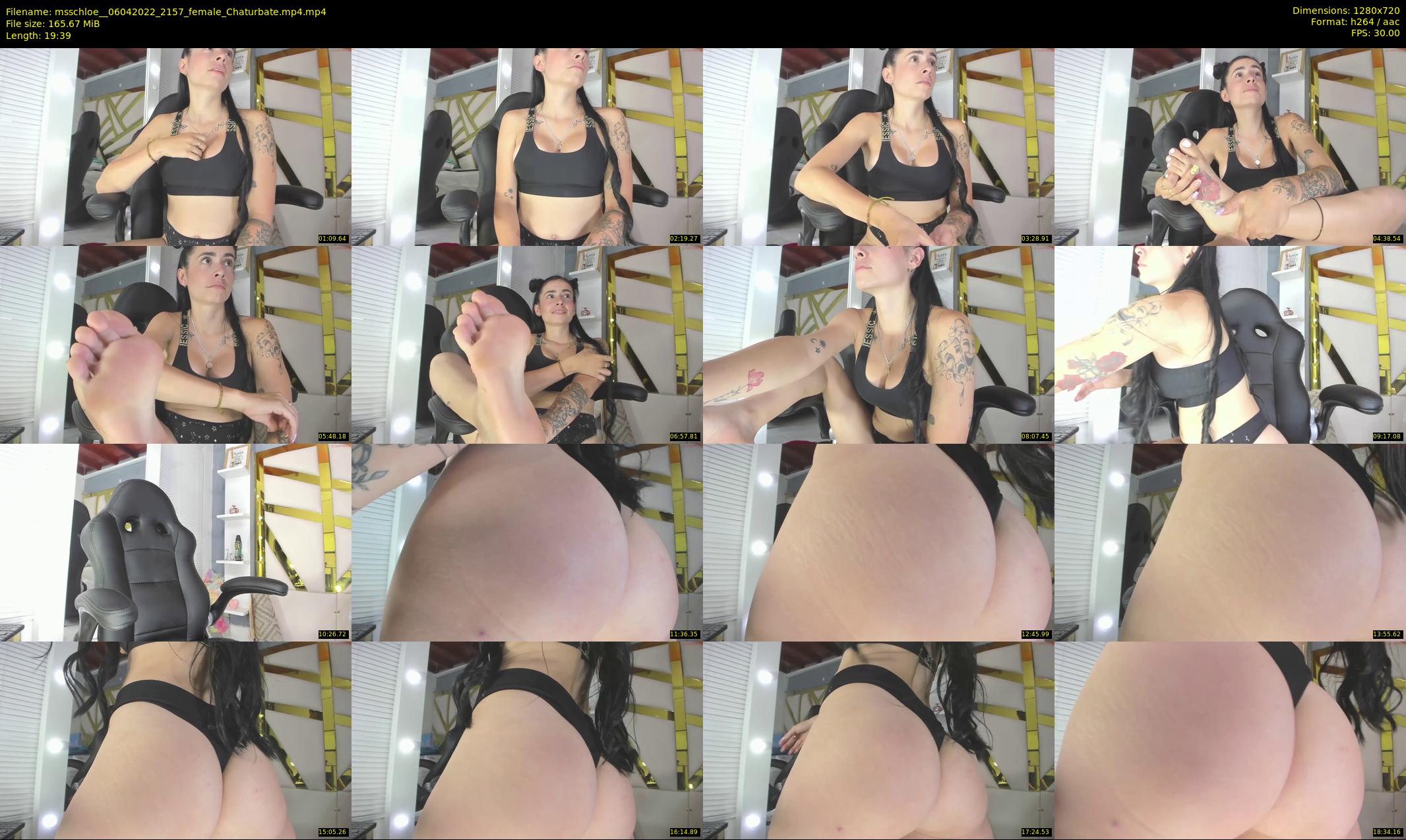 msschloe_ — 20 minute Chaturbate female cam show recording, 720p, Apr 6, 2022