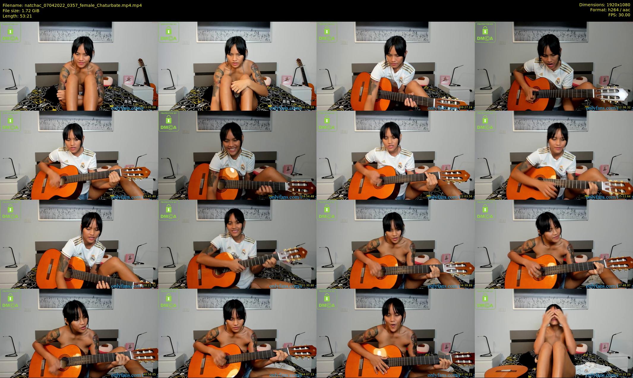 natchac — 54 minute Chaturbate female cam show recording, 1080p, Apr 7, 2022