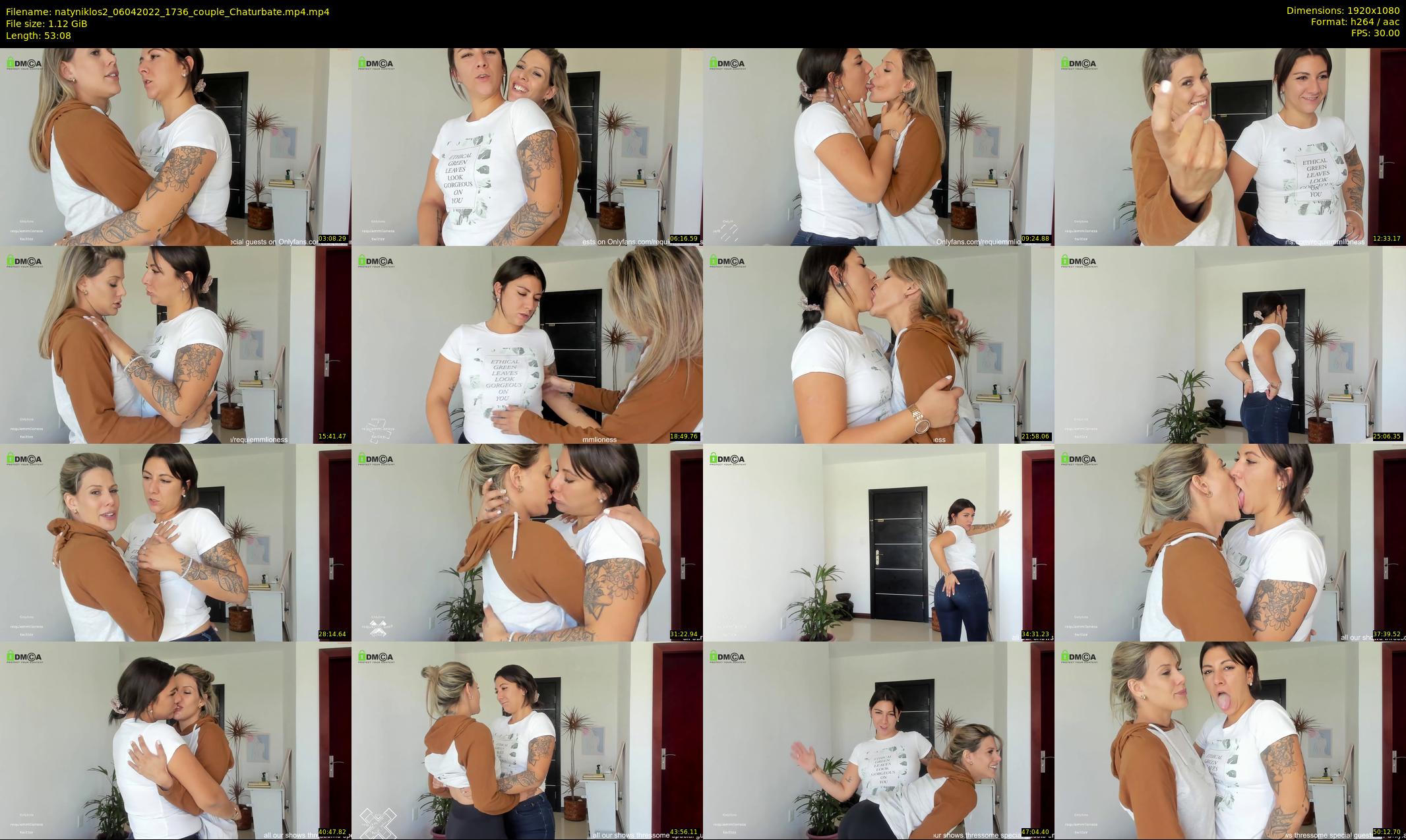 natyniklos2 — 54 minute Chaturbate couple cam show recording, 1080p, Apr 6, 2022
