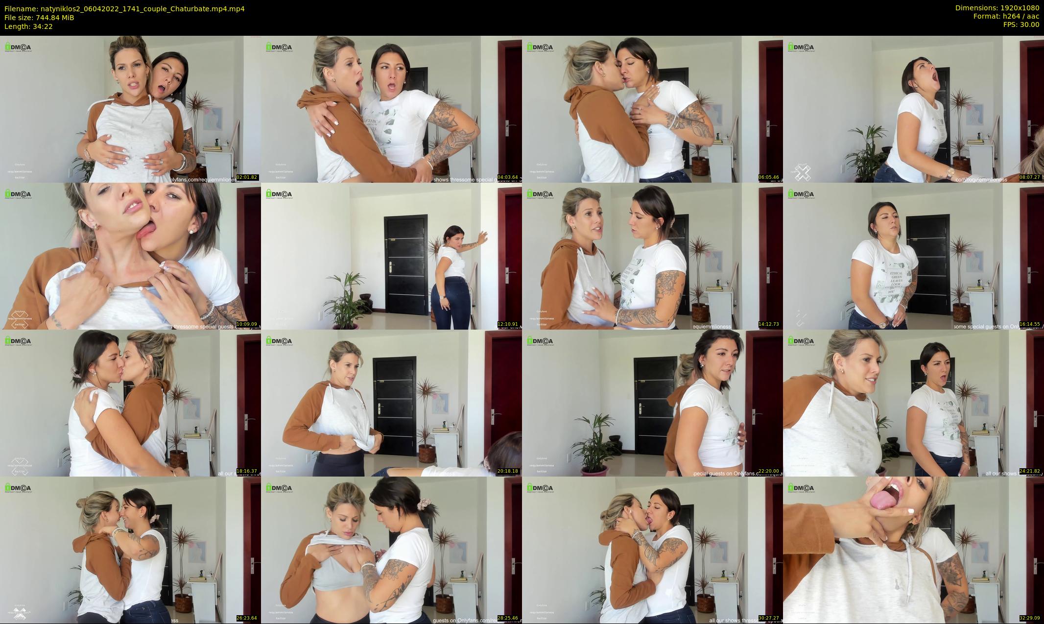 natyniklos2 — 35 minute Chaturbate couple cam show recording, 1080p, Apr 6, 2022