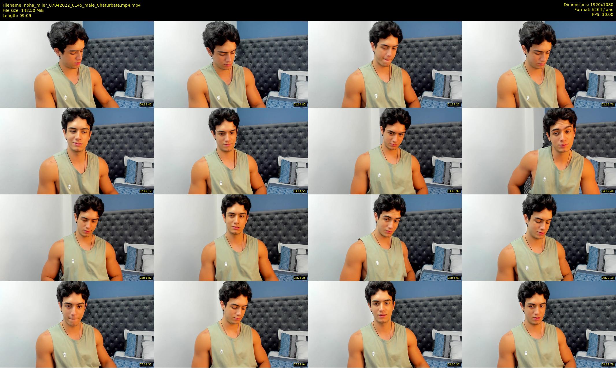 noha_miler — 10 minute Chaturbate male cam show recording, 1080p, Apr 7, 2022