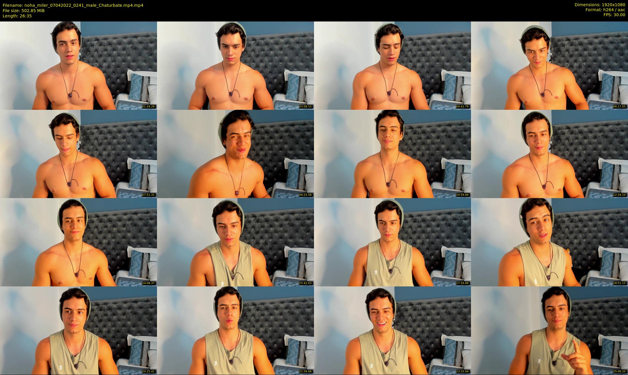 noha_miler — 27 minute Chaturbate male cam show recording, 1080p, Apr 7, 2022