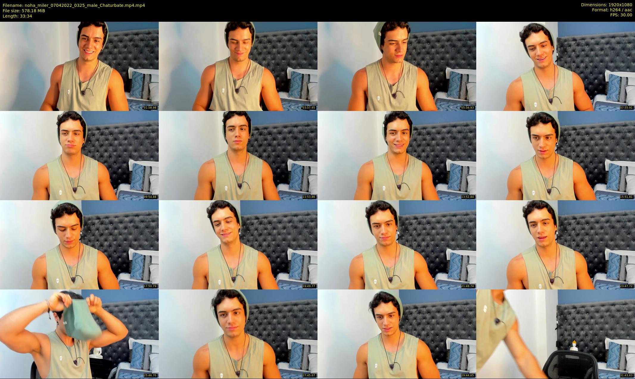 noha_miler — 34 minute Chaturbate male cam show recording, 1080p, Apr 7, 2022
