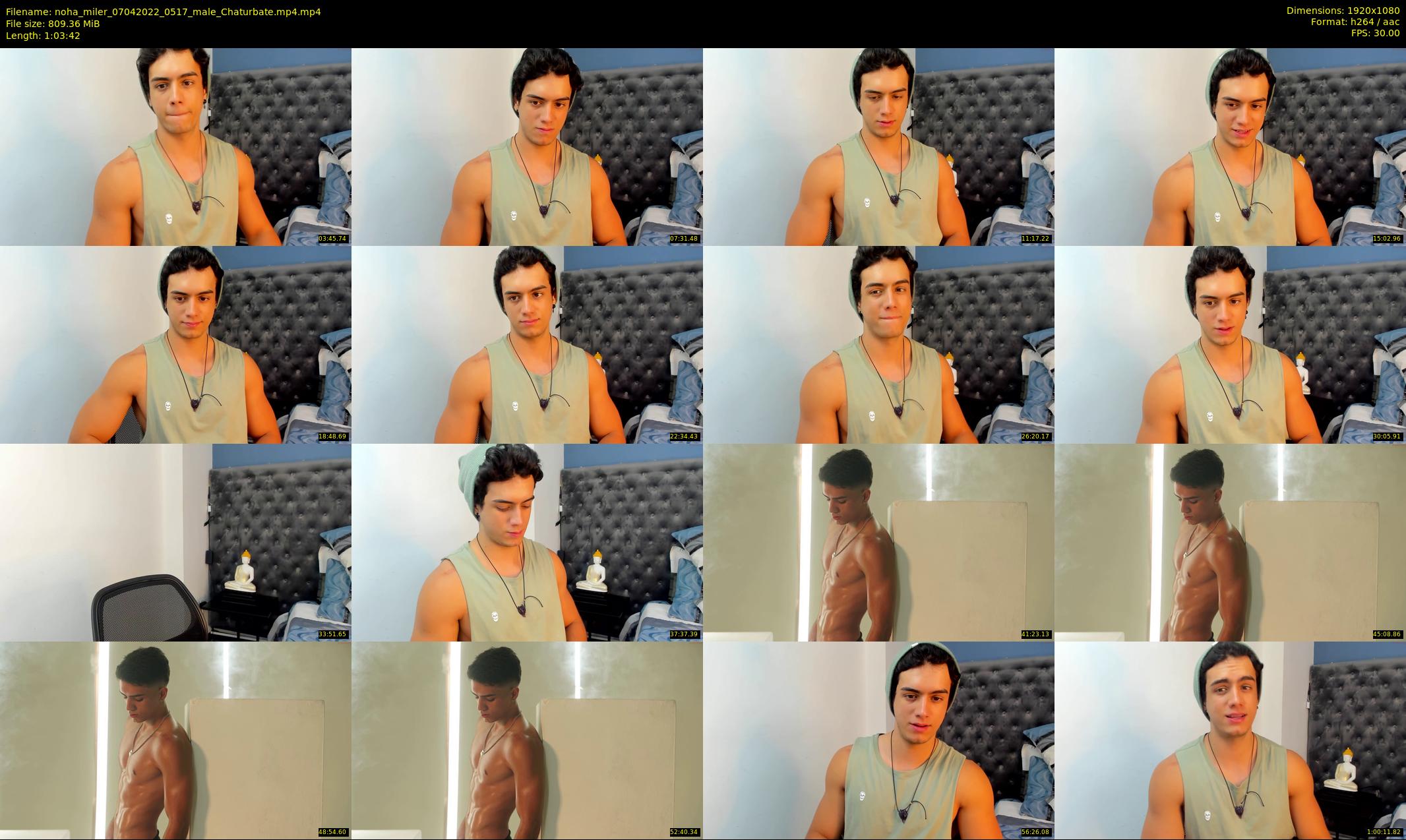 noha_miler — 64 minute Chaturbate male cam show recording, 1080p, Apr 7, 2022