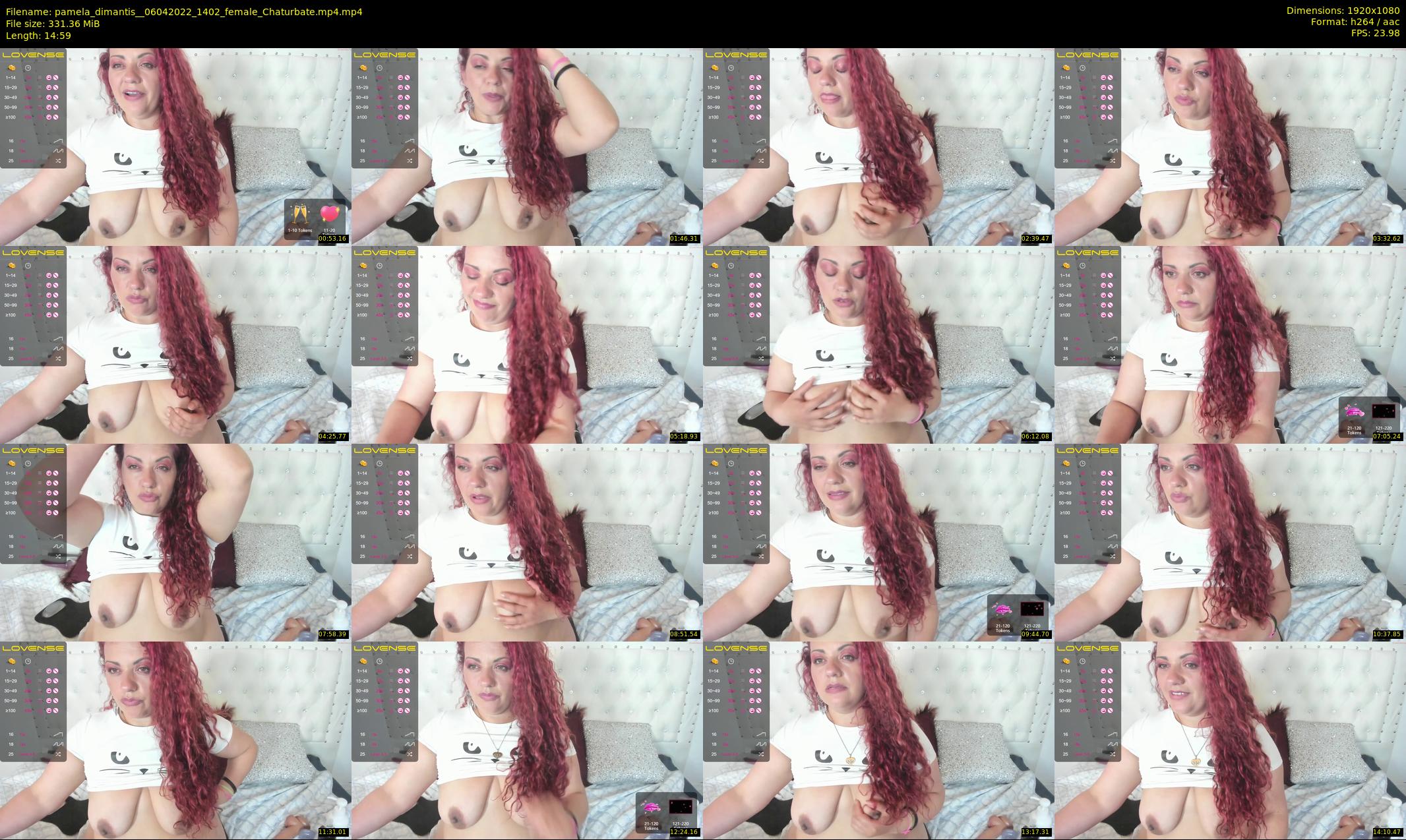 pamela_dimantis_ — 15 minute Chaturbate female cam show recording, 1080p, Apr 6, 2022
