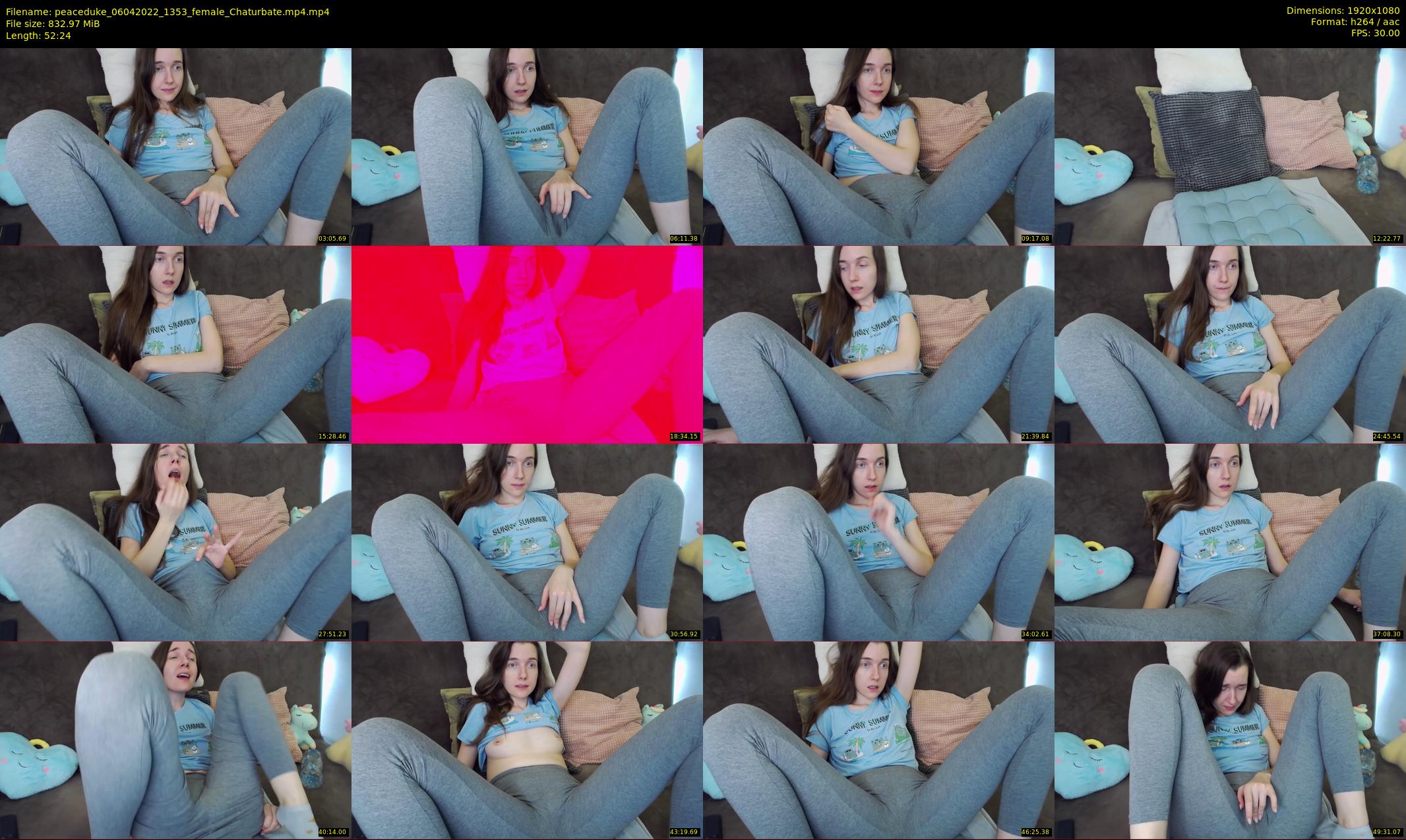 peaceduke — 53 minute Chaturbate female cam show recording, 1080p, Apr 6, 2022