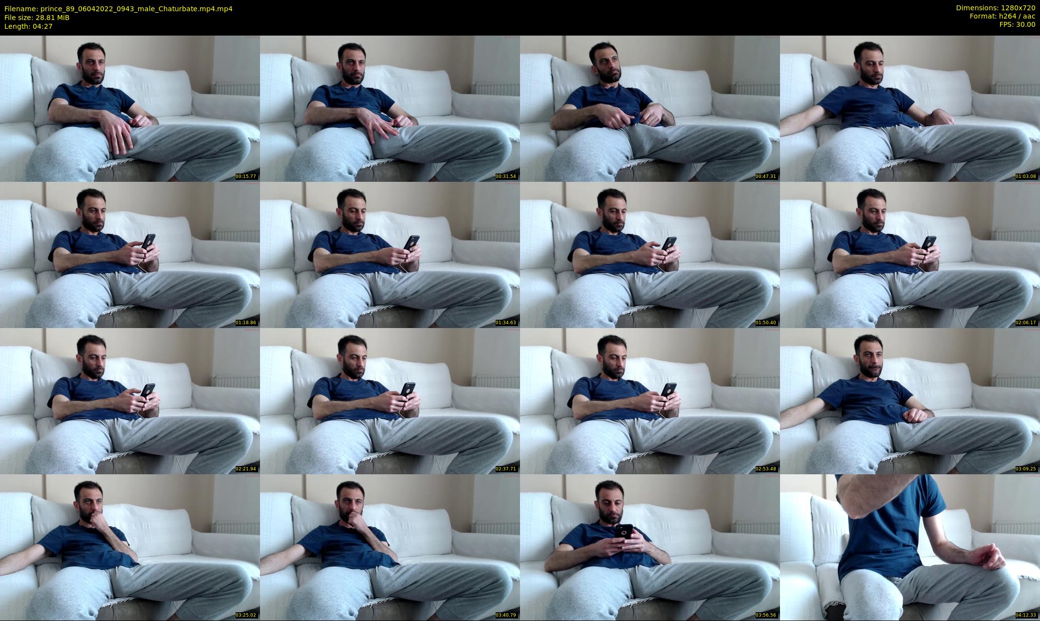 prince_89 — 5 minute Chaturbate male cam show recording, 720p, Apr 6, 2022
