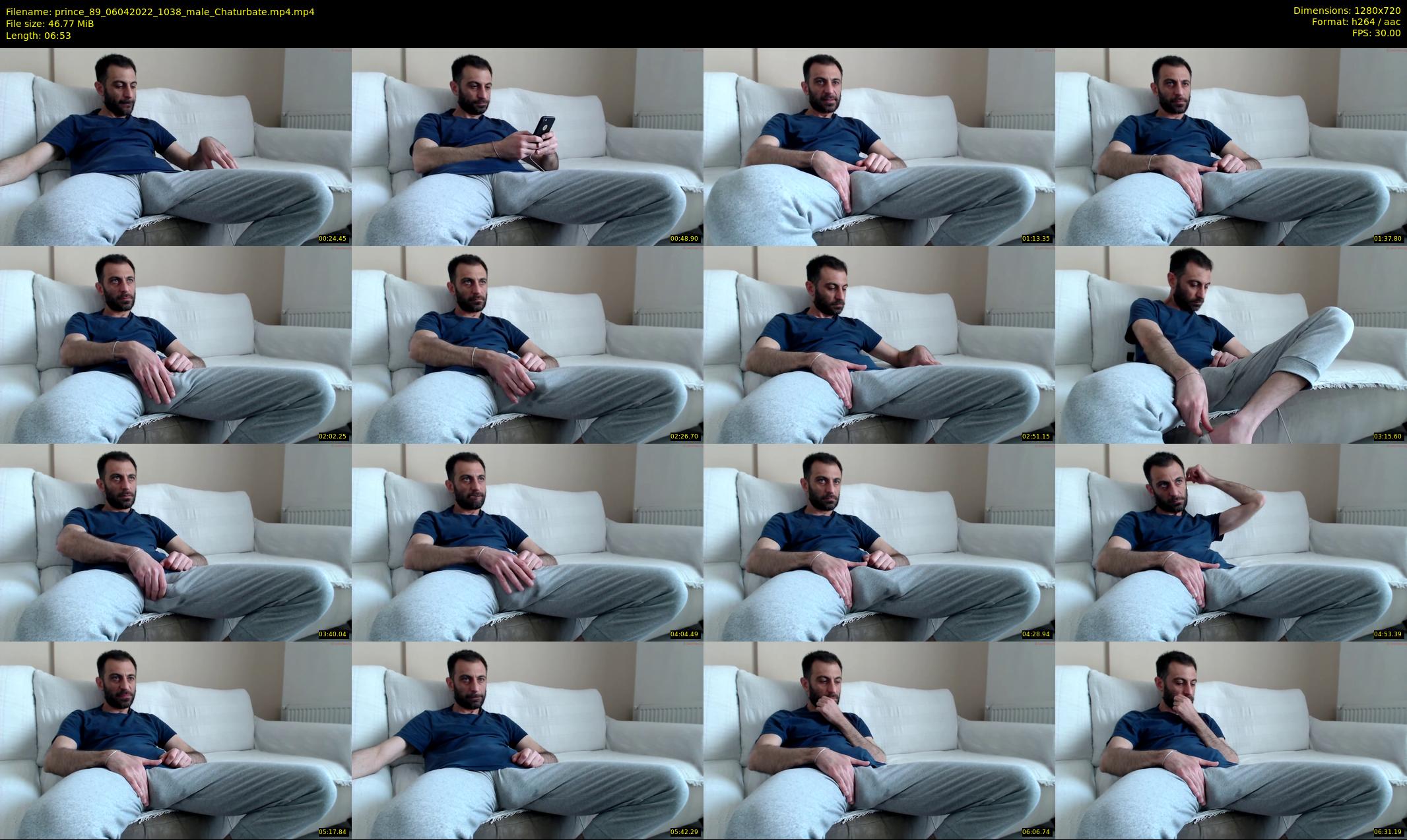 prince_89 — 7 minute Chaturbate male cam show recording, 720p, Apr 6, 2022